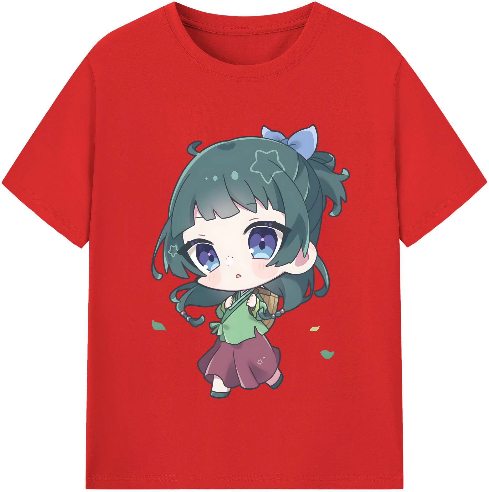 （画像用） 薬屋のひとりごと The Apothecary Diaries レディースカジュアルプリントTシャツ（綿100％）