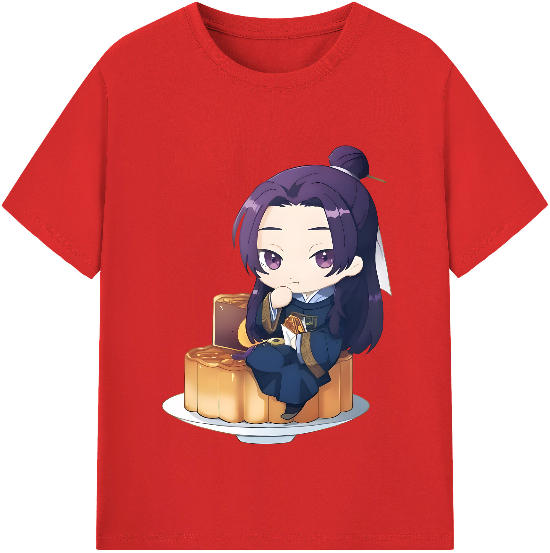 （画像用） 薬屋のひとりごと The Apothecary Diaries レディースカジュアルプリントTシャツ（綿100％）