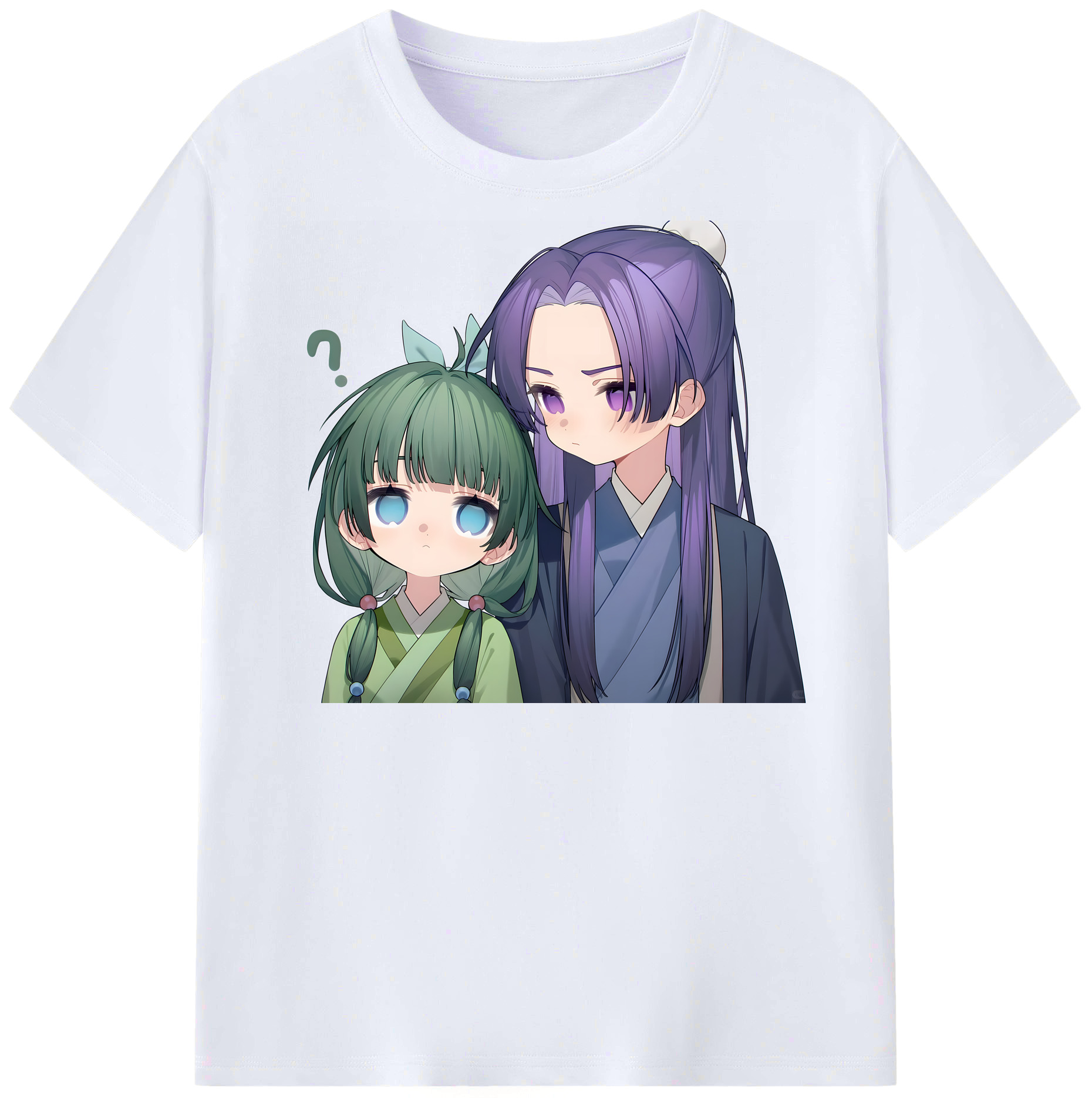 （画像用） 薬屋のひとりごと The Apothecary Diaries レディースカジュアルプリントTシャツ（綿100％）