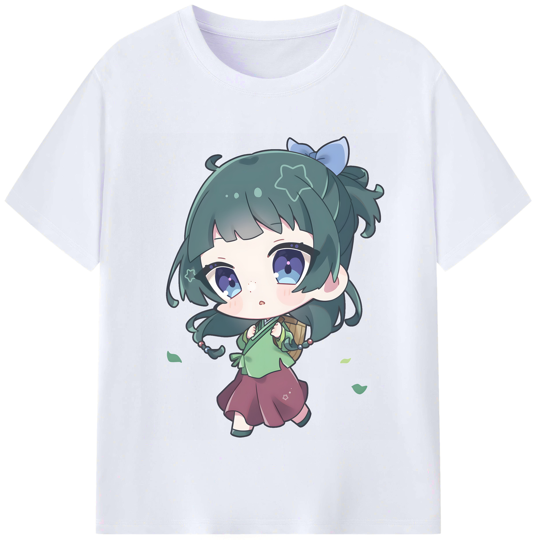 （画像用） 薬屋のひとりごと The Apothecary Diaries レディースカジュアルプリントTシャツ（綿100％）