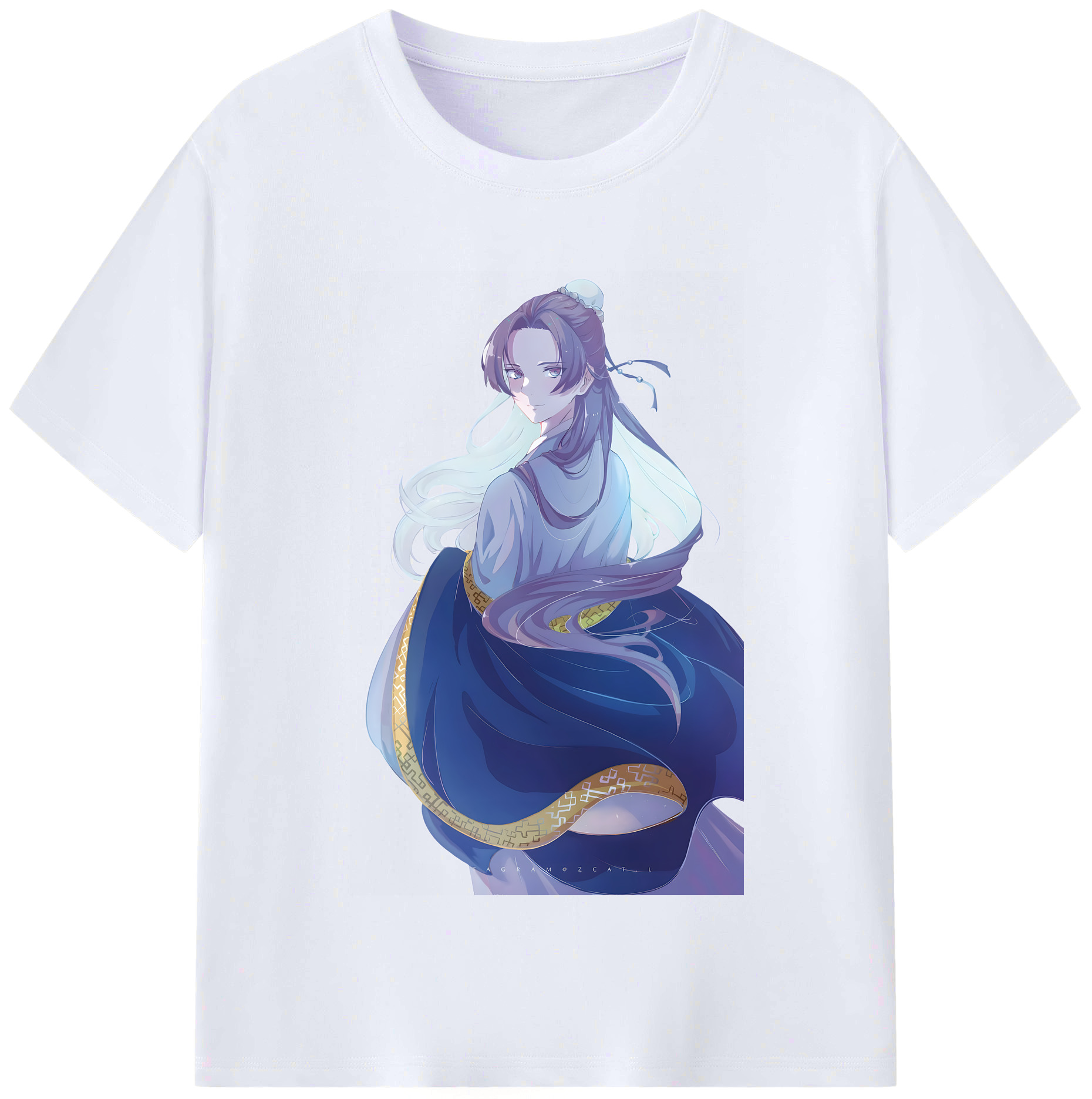 （画像用） 薬屋のひとりごと The Apothecary Diaries レディースカジュアルプリントTシャツ（綿100％）