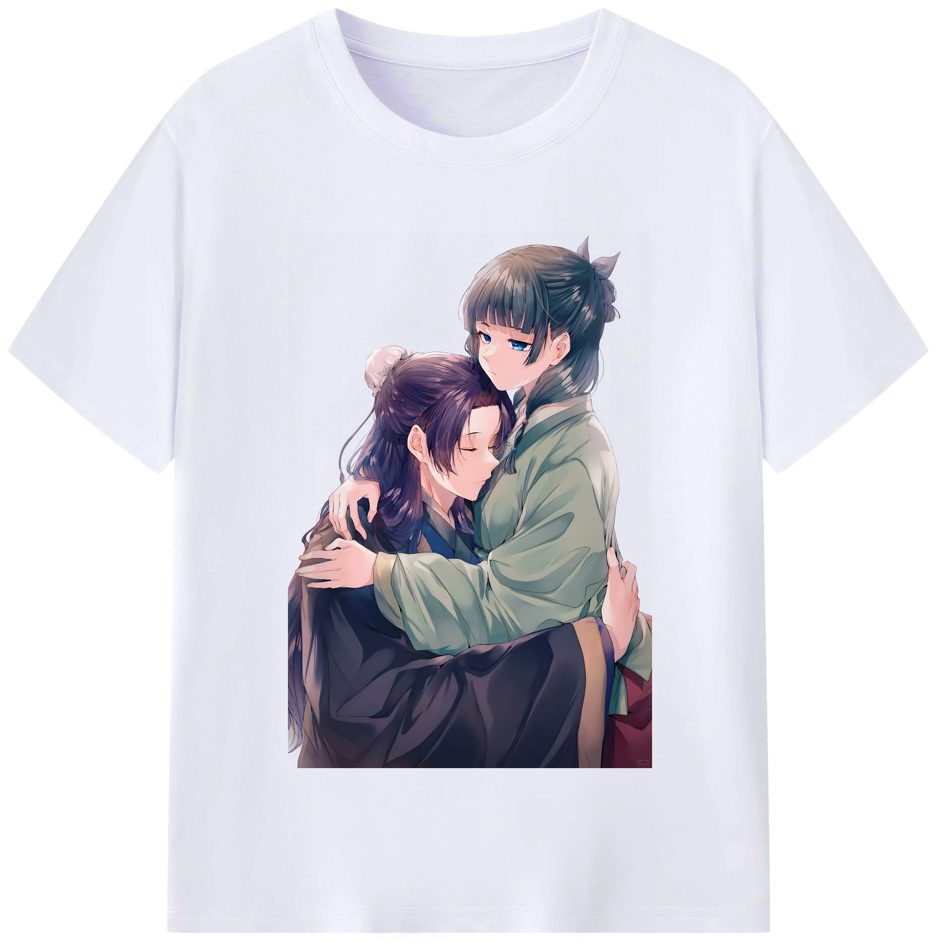 （画像用） 薬屋のひとりごと The Apothecary Diaries レディースカジュアルプリントTシャツ（綿100％）