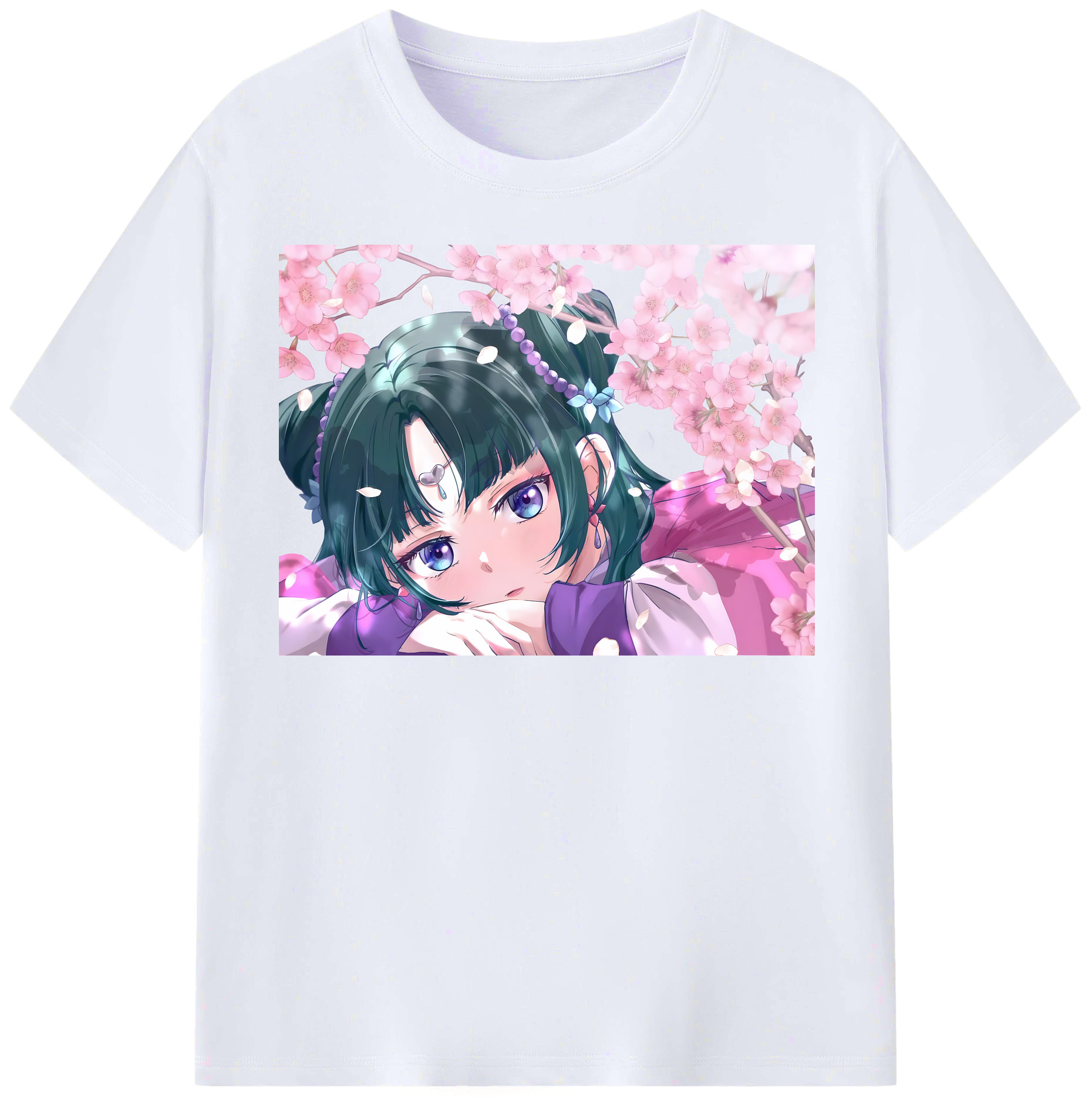 （画像用） 薬屋のひとりごと The Apothecary Diaries レディースカジュアルプリントTシャツ（綿100％）