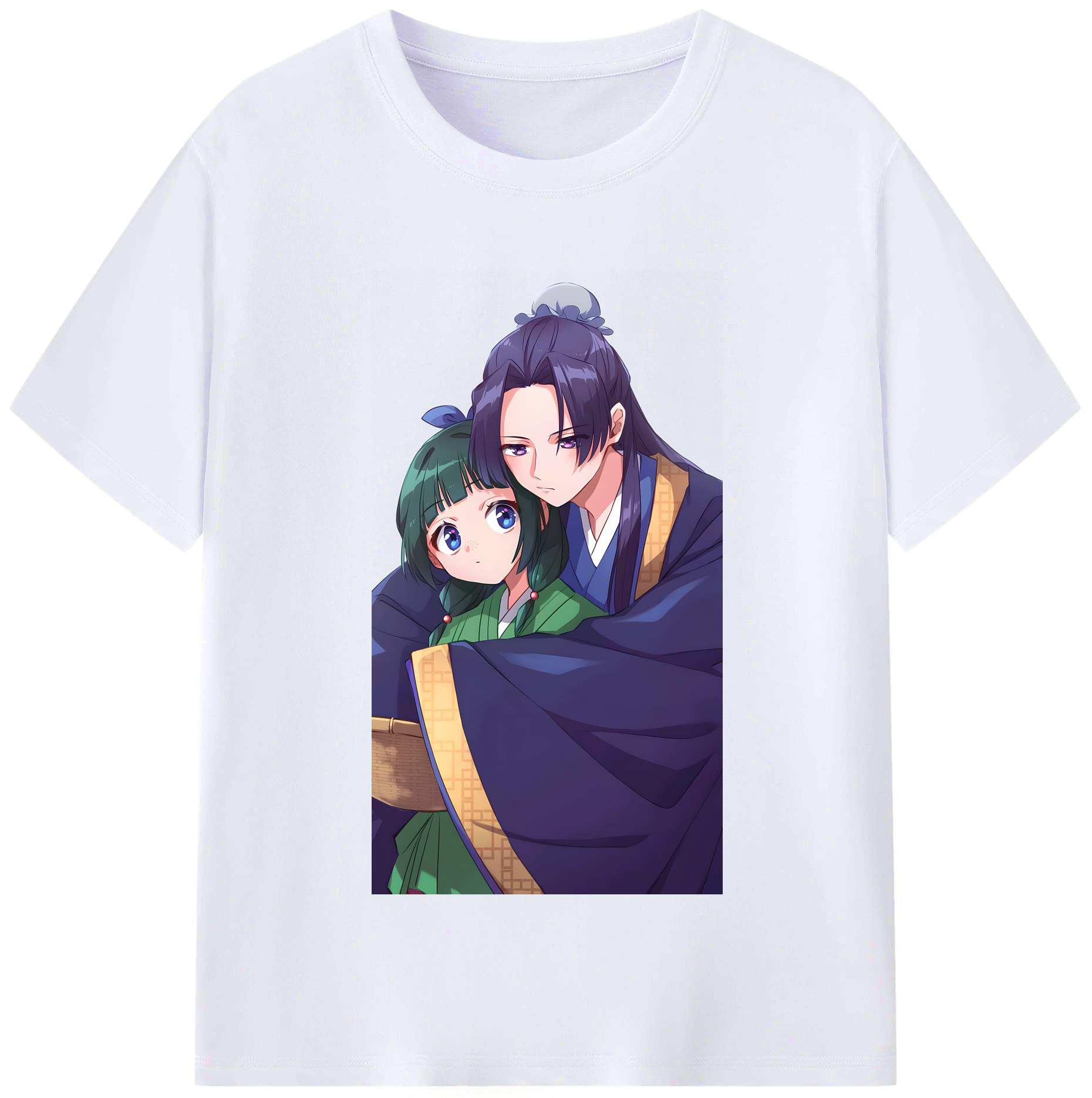 （画像用） 薬屋のひとりごと The Apothecary Diaries レディースカジュアルプリントTシャツ（綿100％）