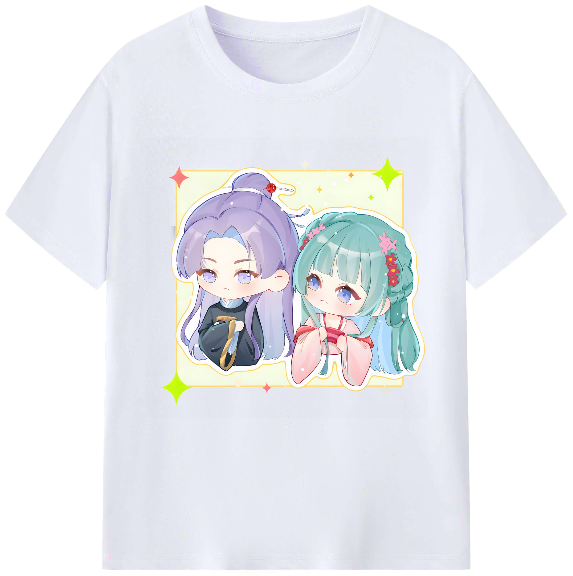 （画像用） 薬屋のひとりごと The Apothecary Diaries レディースカジュアルプリントTシャツ（綿100％）