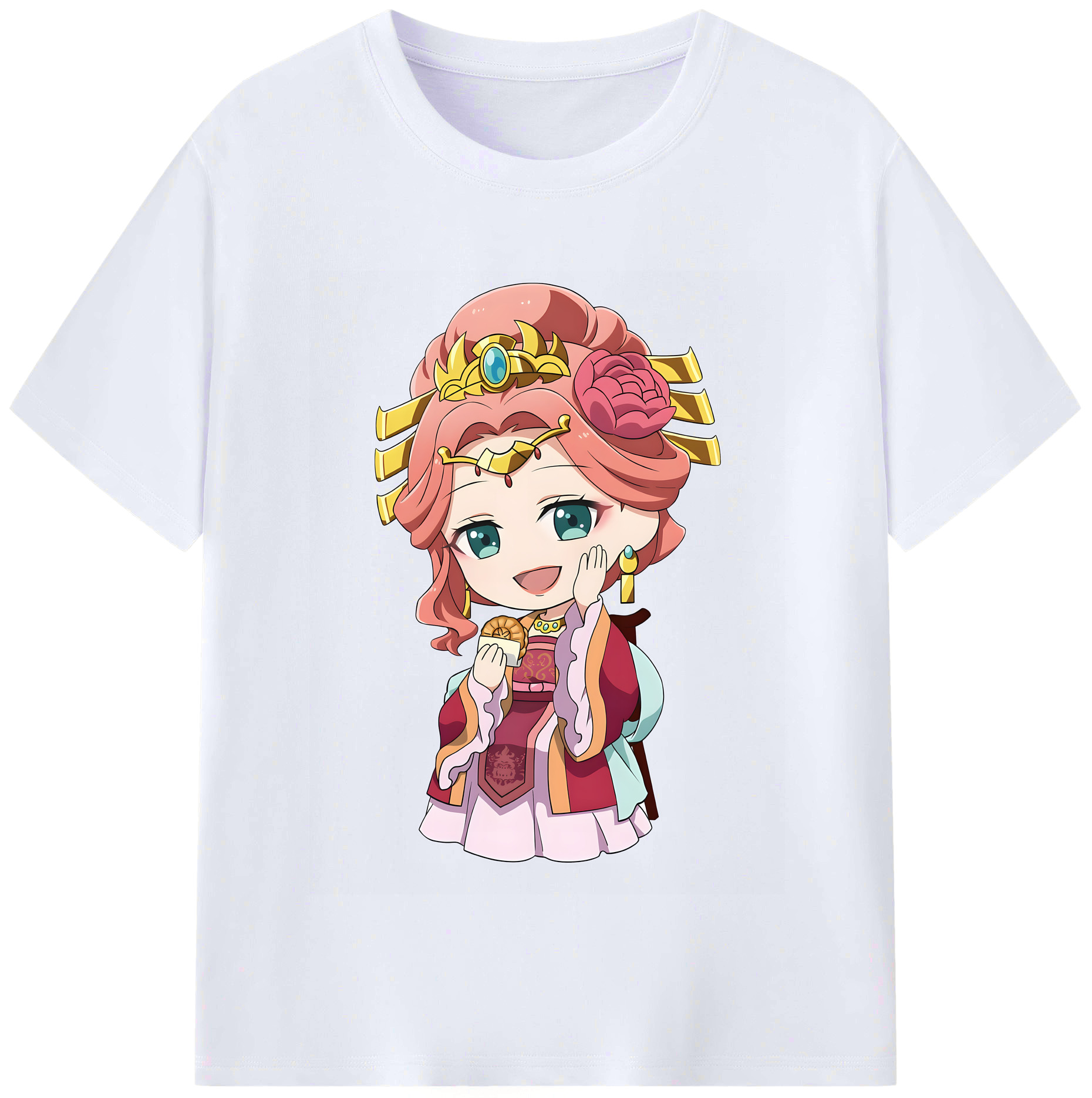 （画像用） 薬屋のひとりごと The Apothecary Diaries レディースカジュアルプリントTシャツ（綿100％）