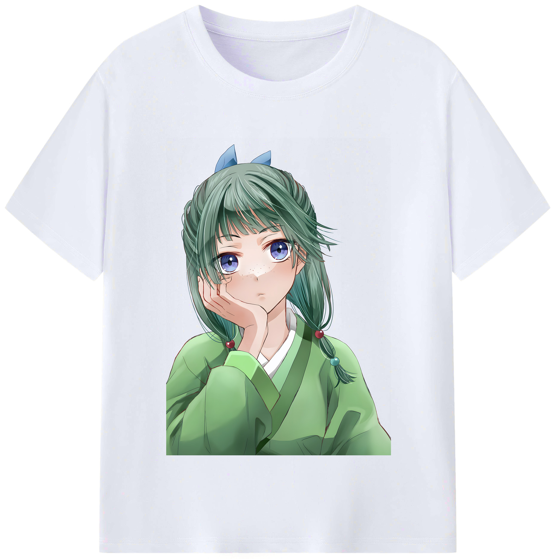 （画像用） 薬屋のひとりごと The Apothecary Diaries レディースカジュアルプリントTシャツ（綿100％）