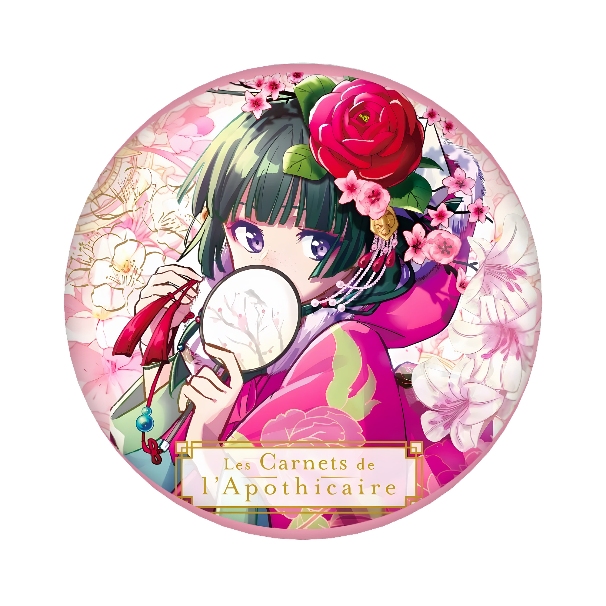 （画像用） 薬屋のひとりごと The Apothecary Diaries 6cm 缶バッジ 複数セット
