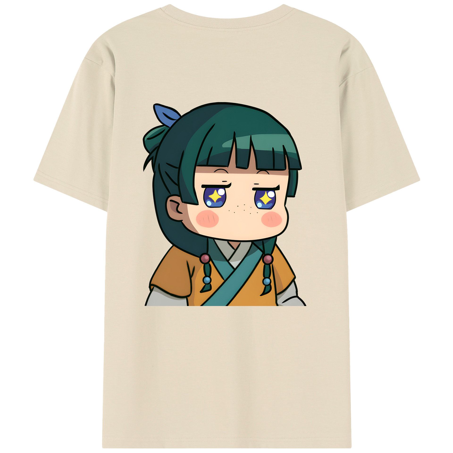 （画像用） 薬屋のひとりごと The Apothecary Diaries 綿100％半袖Tシャツ（背面プリント）