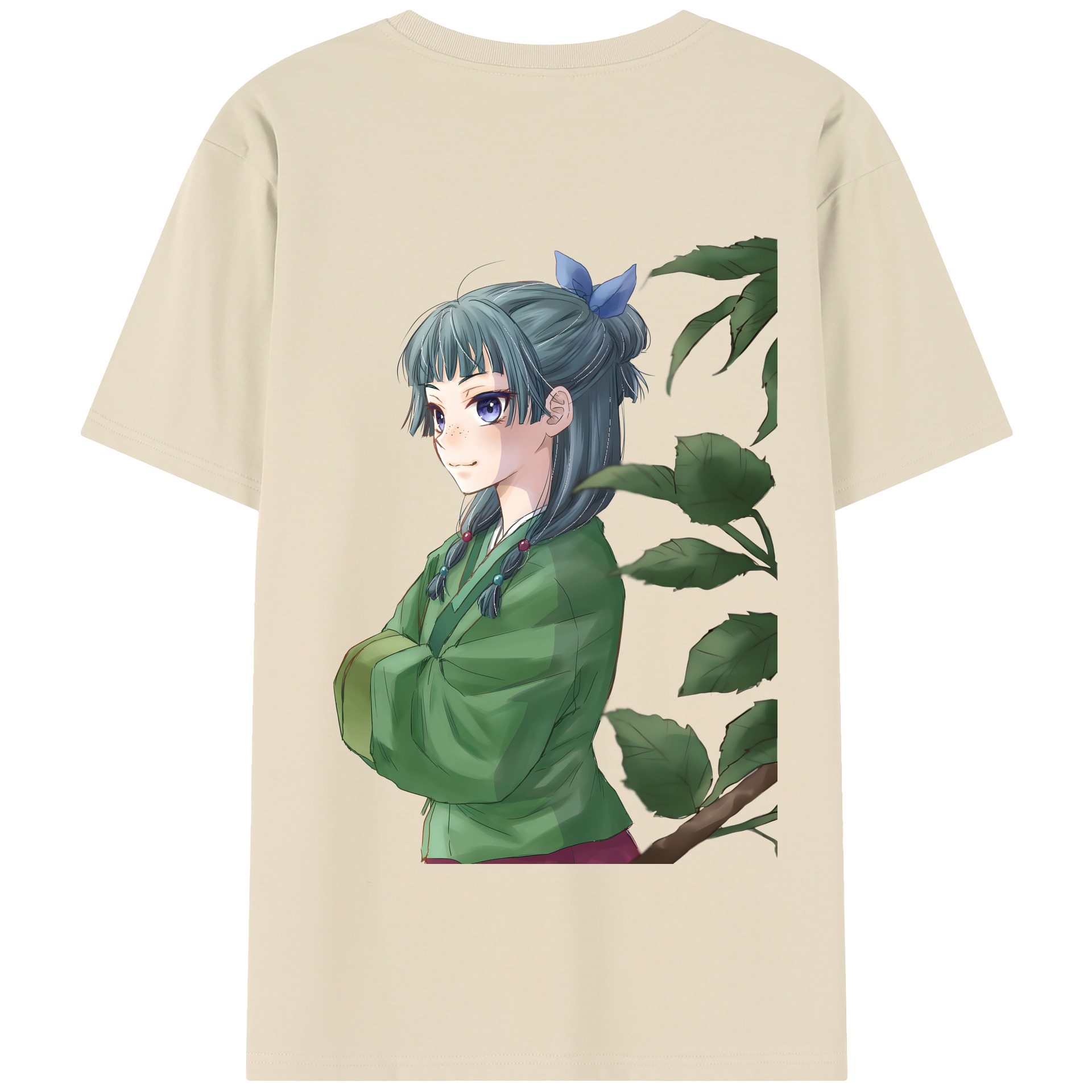 （画像用） 薬屋のひとりごと The Apothecary Diaries 綿100％半袖Tシャツ（背面プリント）