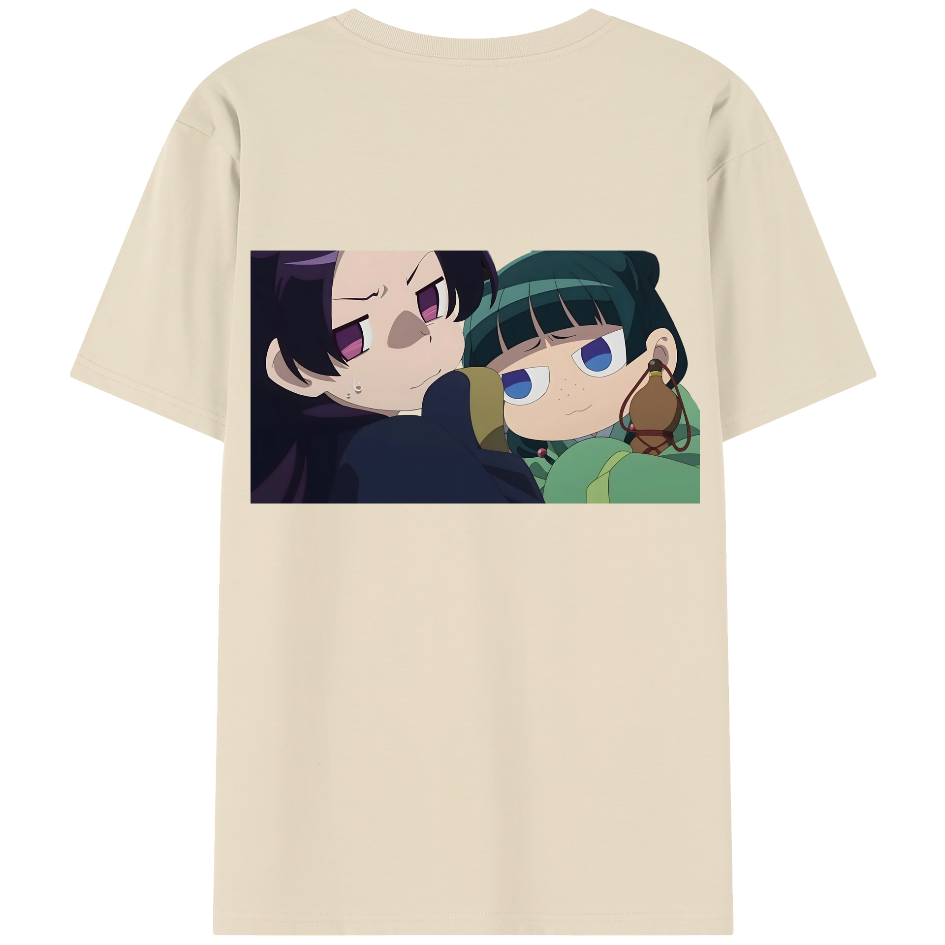 （画像用） 薬屋のひとりごと The Apothecary Diaries 綿100％半袖Tシャツ（背面プリント）
