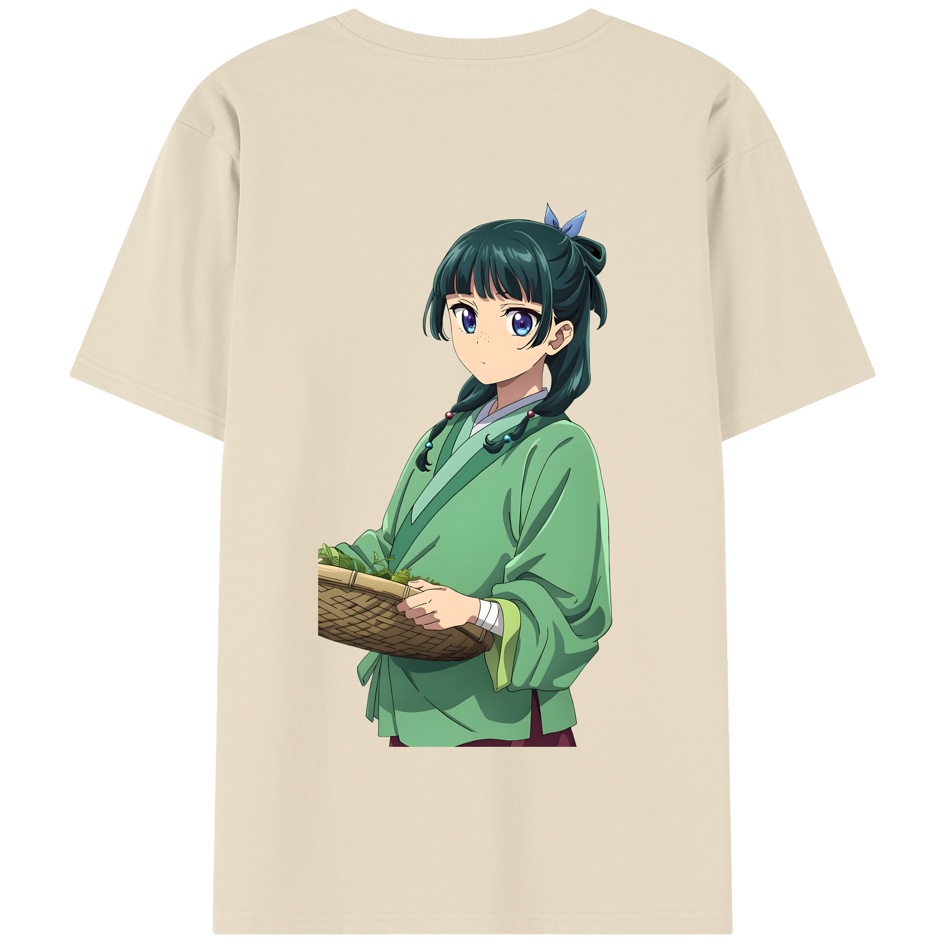 （画像用） 薬屋のひとりごと The Apothecary Diaries 綿100％半袖Tシャツ（背面プリント）