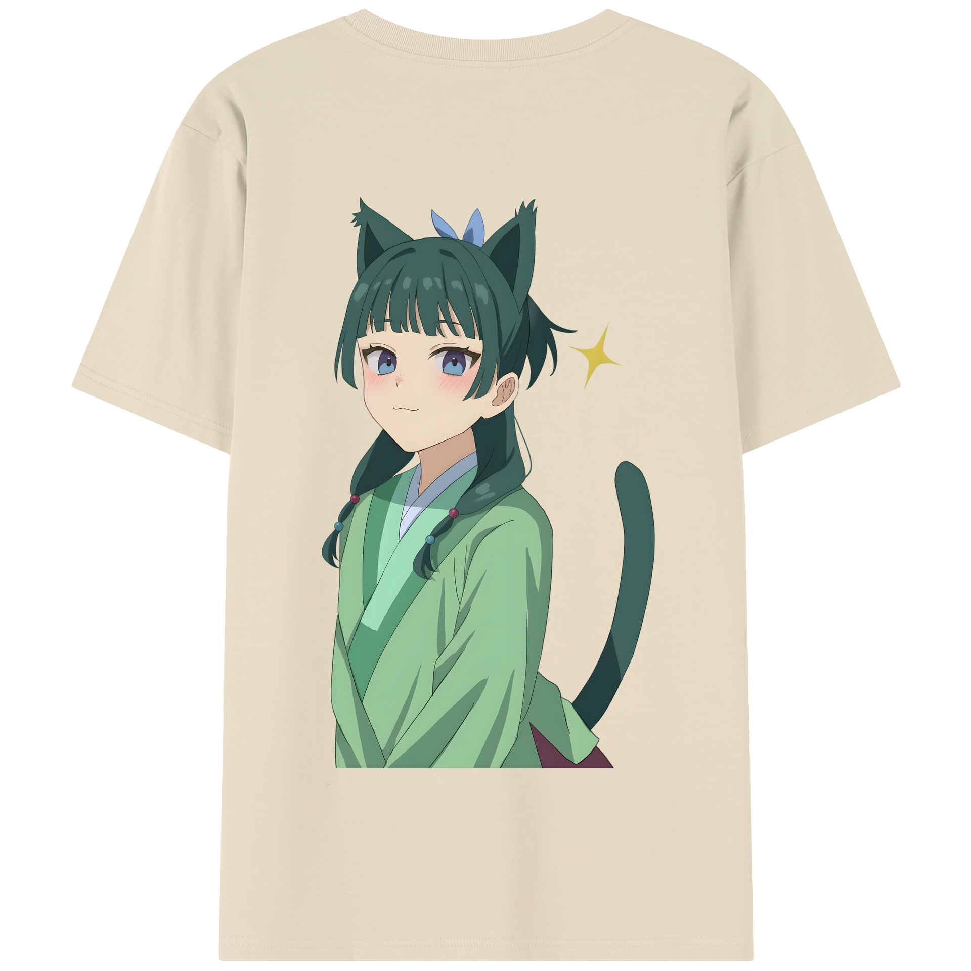 （画像用） 薬屋のひとりごと The Apothecary Diaries 綿100％半袖Tシャツ（背面プリント）