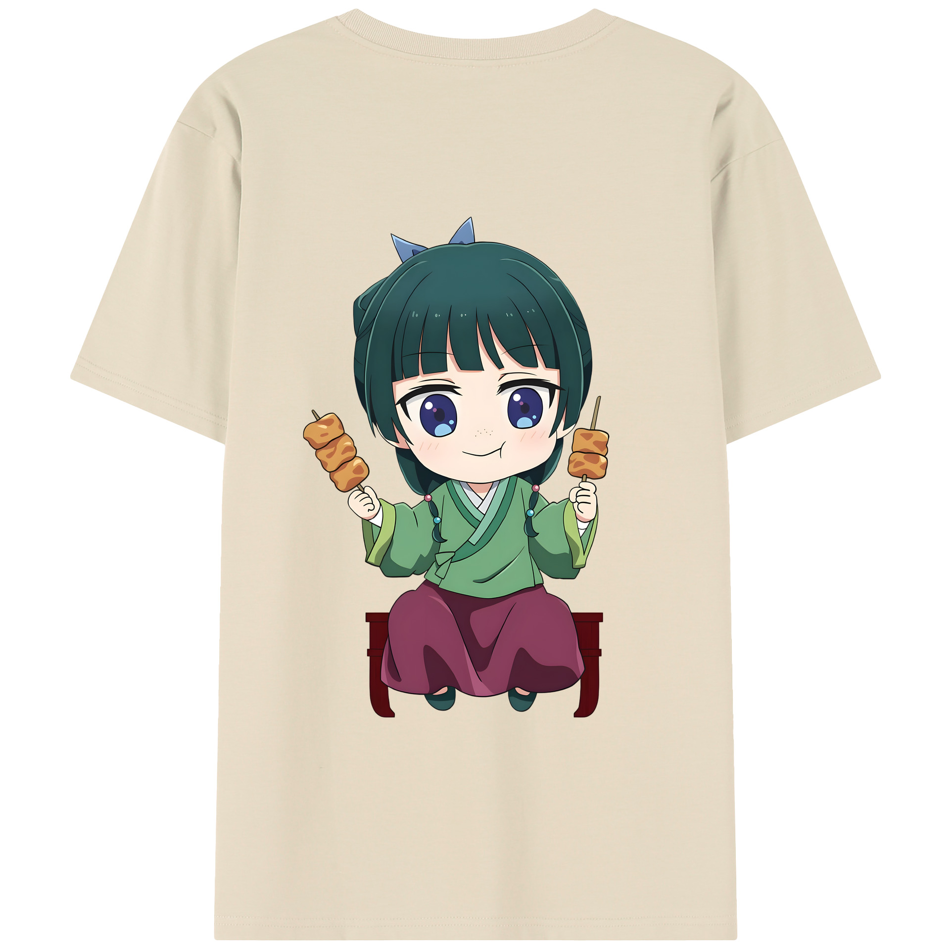 （画像用） 薬屋のひとりごと The Apothecary Diaries 綿100％半袖Tシャツ（背面プリント）