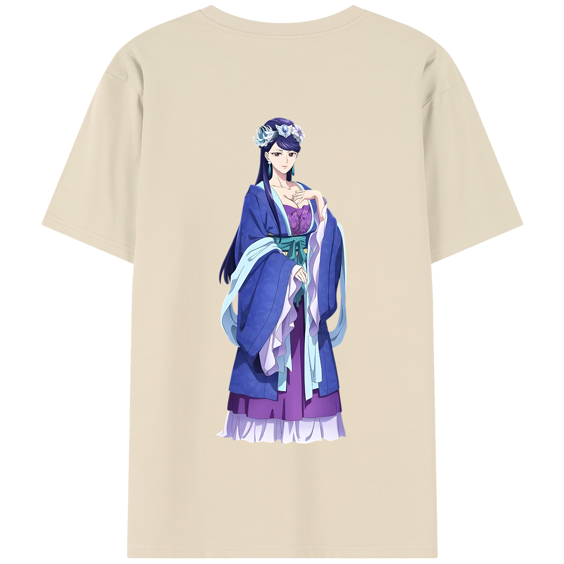 （画像用） 薬屋のひとりごと The Apothecary Diaries 綿100％半袖Tシャツ（背面プリント）