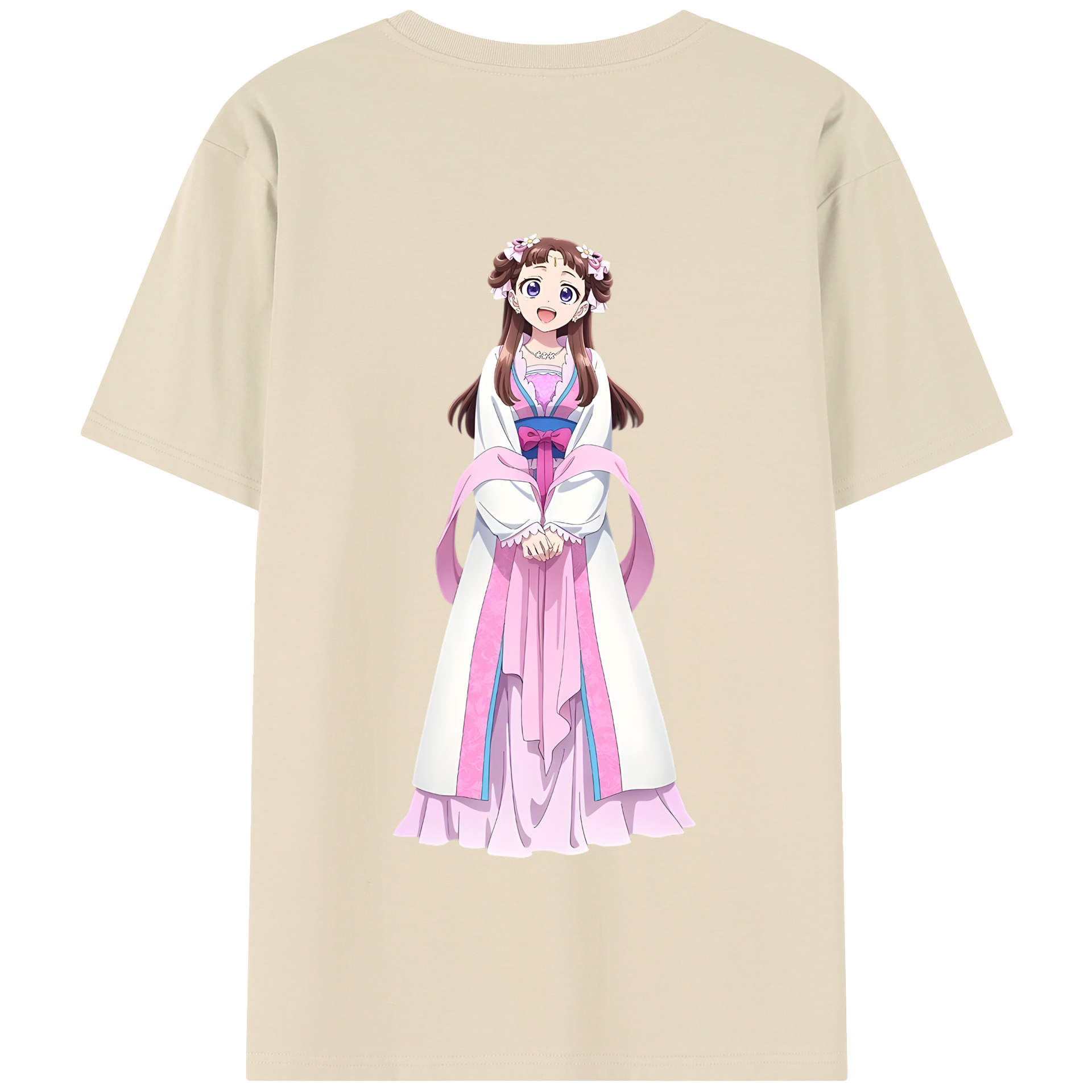 （画像用） 薬屋のひとりごと The Apothecary Diaries 綿100％半袖Tシャツ（背面プリント）