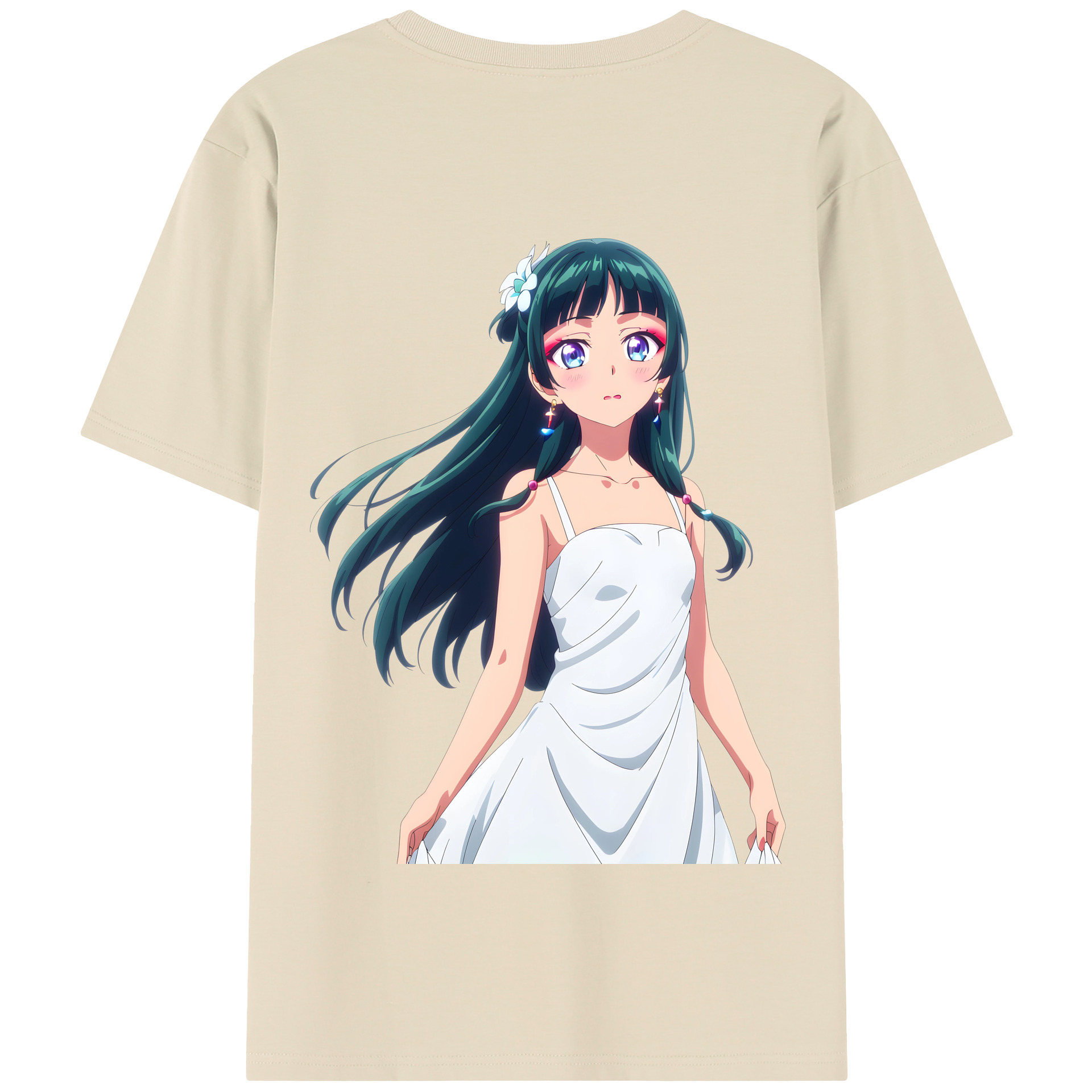 （画像用） 薬屋のひとりごと The Apothecary Diaries 綿100％半袖Tシャツ（背面プリント）