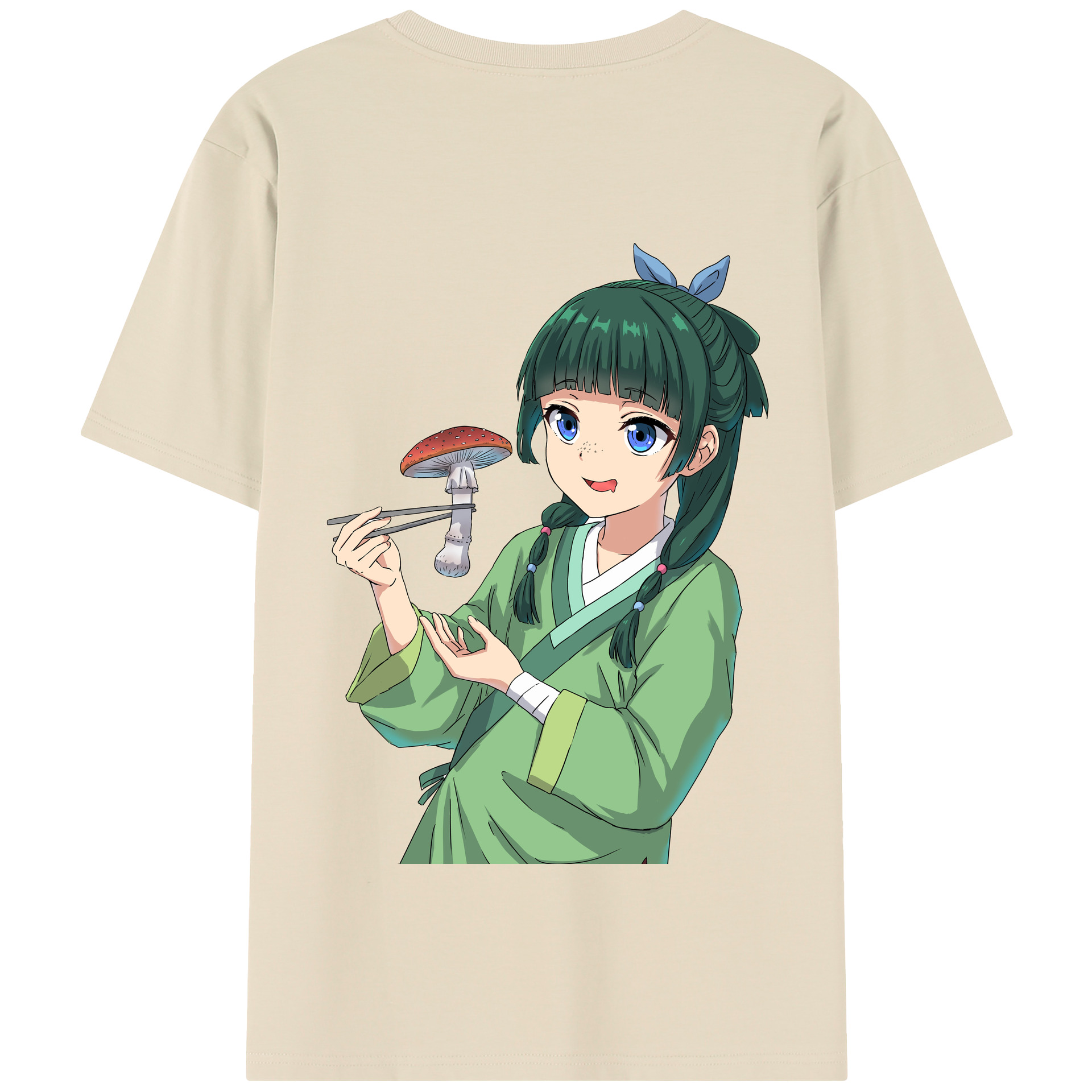 （画像用） 薬屋のひとりごと The Apothecary Diaries 綿100％半袖Tシャツ（背面プリント）