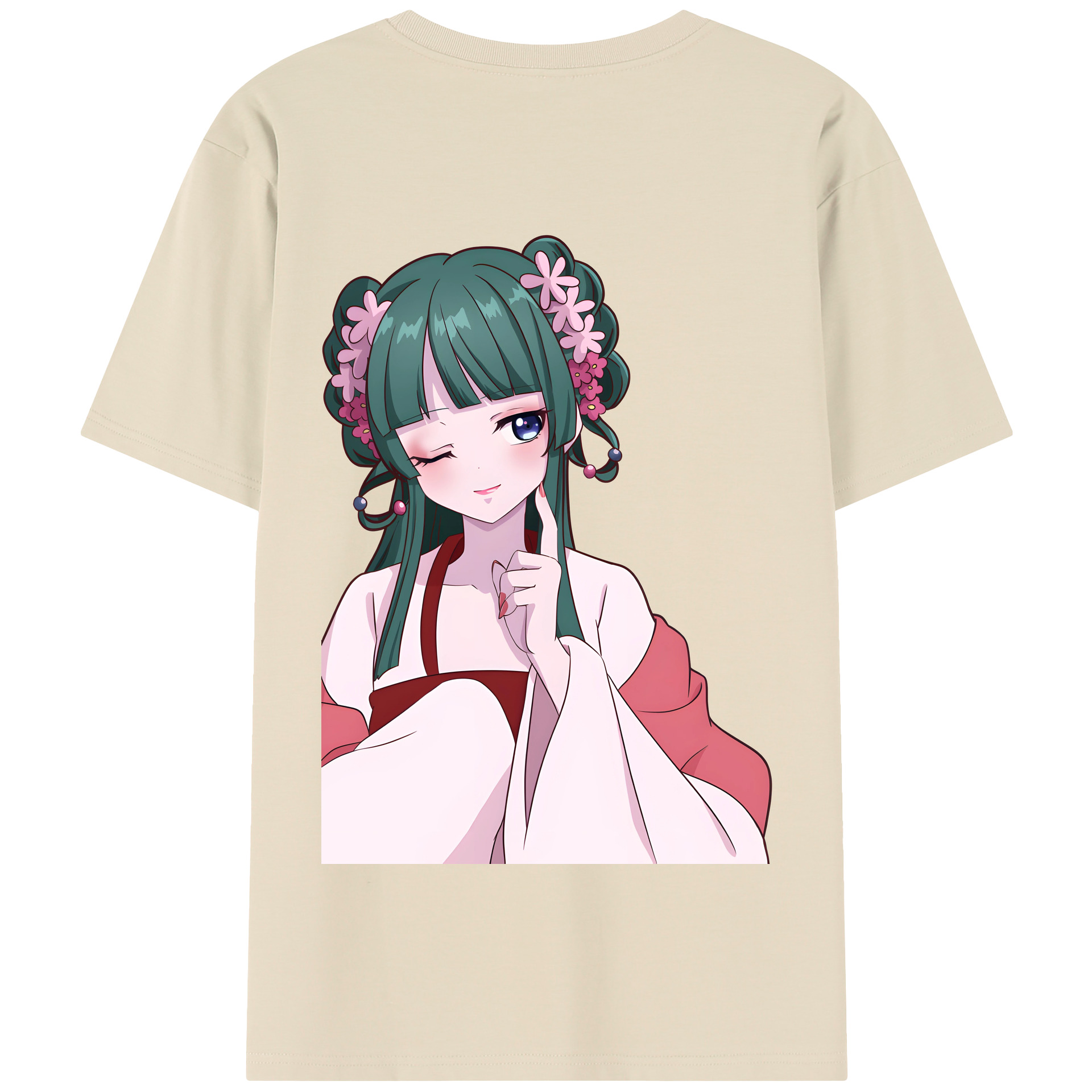 （画像用） 薬屋のひとりごと The Apothecary Diaries 綿100％半袖Tシャツ（背面プリント）