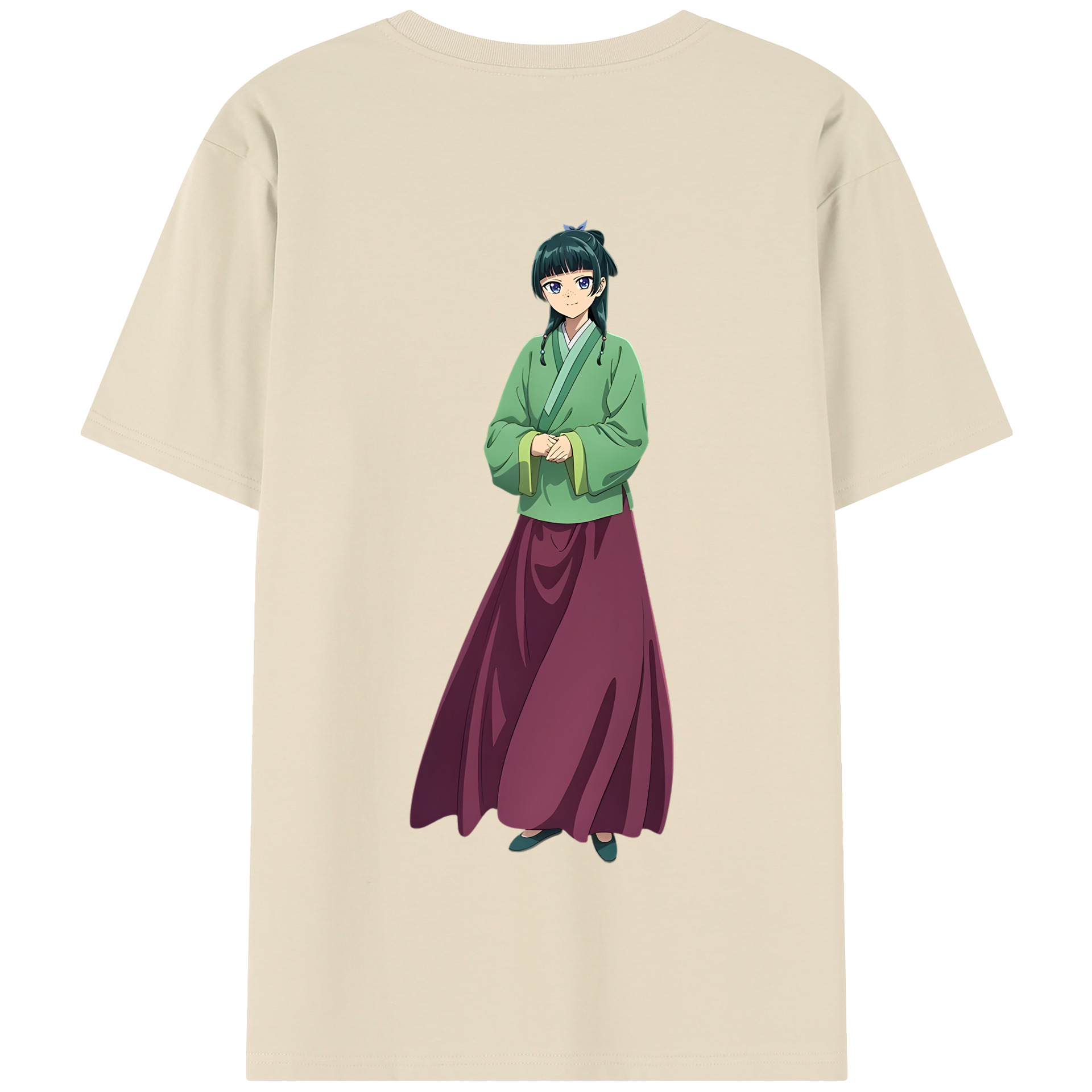 （画像用） 薬屋のひとりごと The Apothecary Diaries 綿100％半袖Tシャツ（背面プリント）