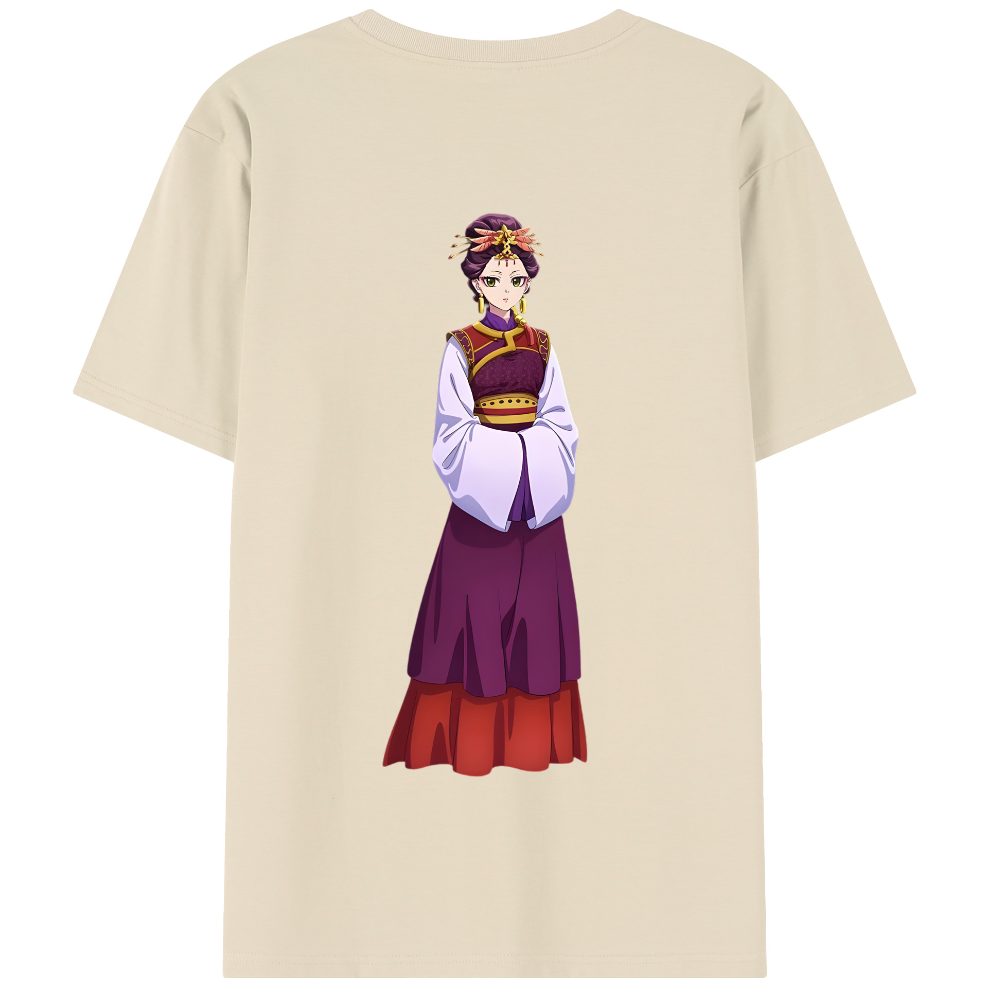 （画像用） 薬屋のひとりごと The Apothecary Diaries 綿100％半袖Tシャツ（背面プリント）