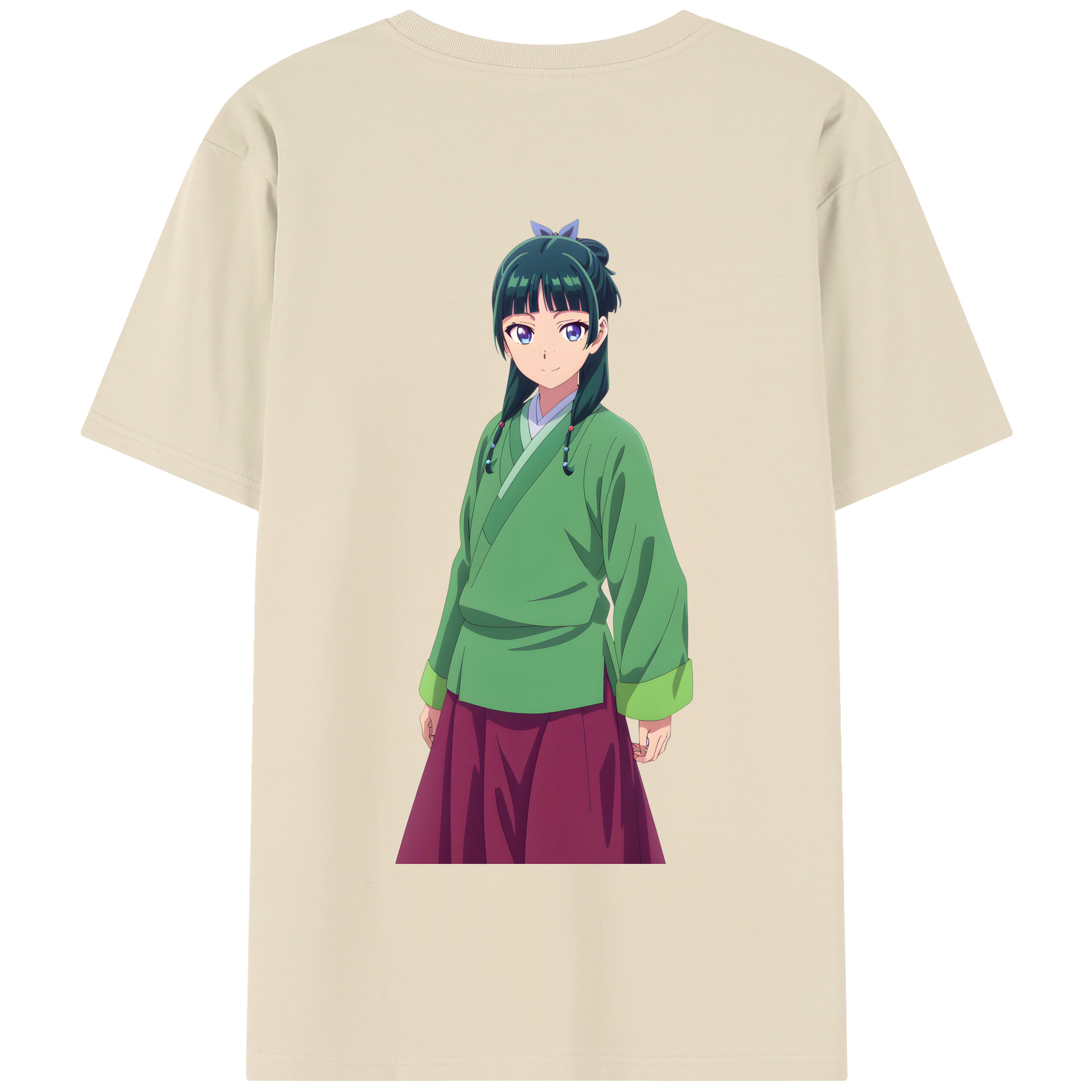 （画像用） 薬屋のひとりごと The Apothecary Diaries 綿100％半袖Tシャツ（背面プリント）