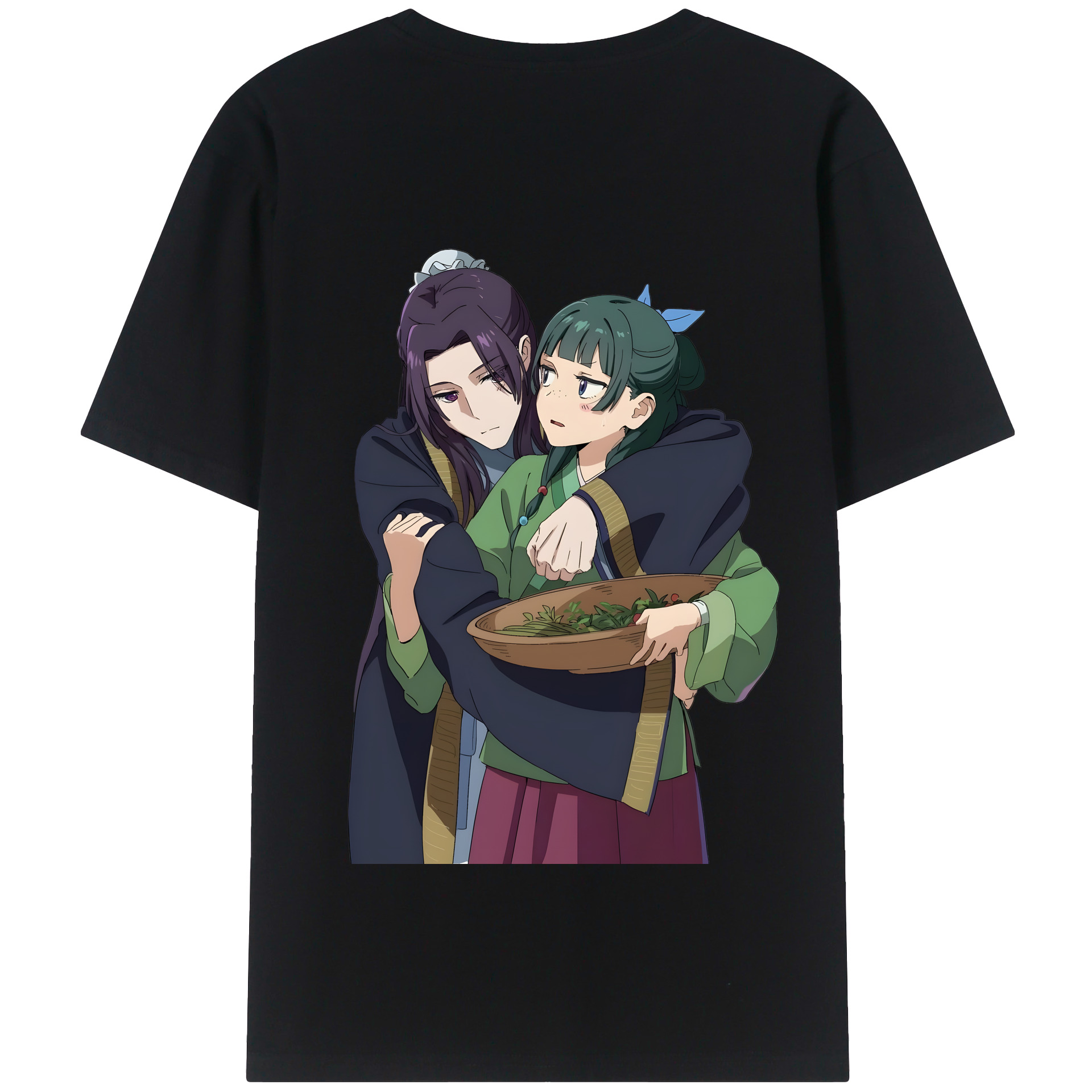 （画像用） 薬屋のひとりごと The Apothecary Diaries 綿100％半袖Tシャツ（背面プリント）