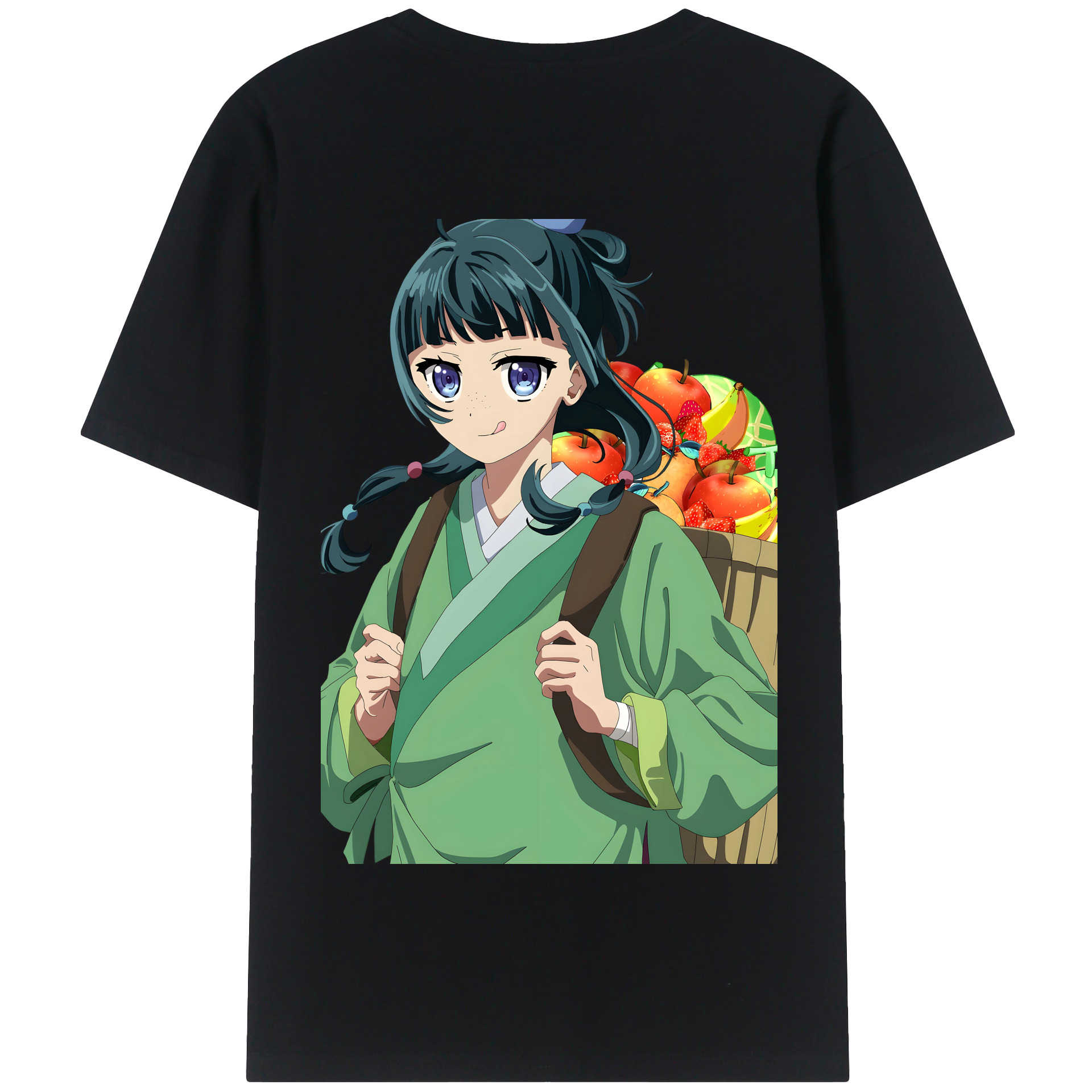 （画像用） 薬屋のひとりごと The Apothecary Diaries 綿100％半袖Tシャツ（背面プリント）