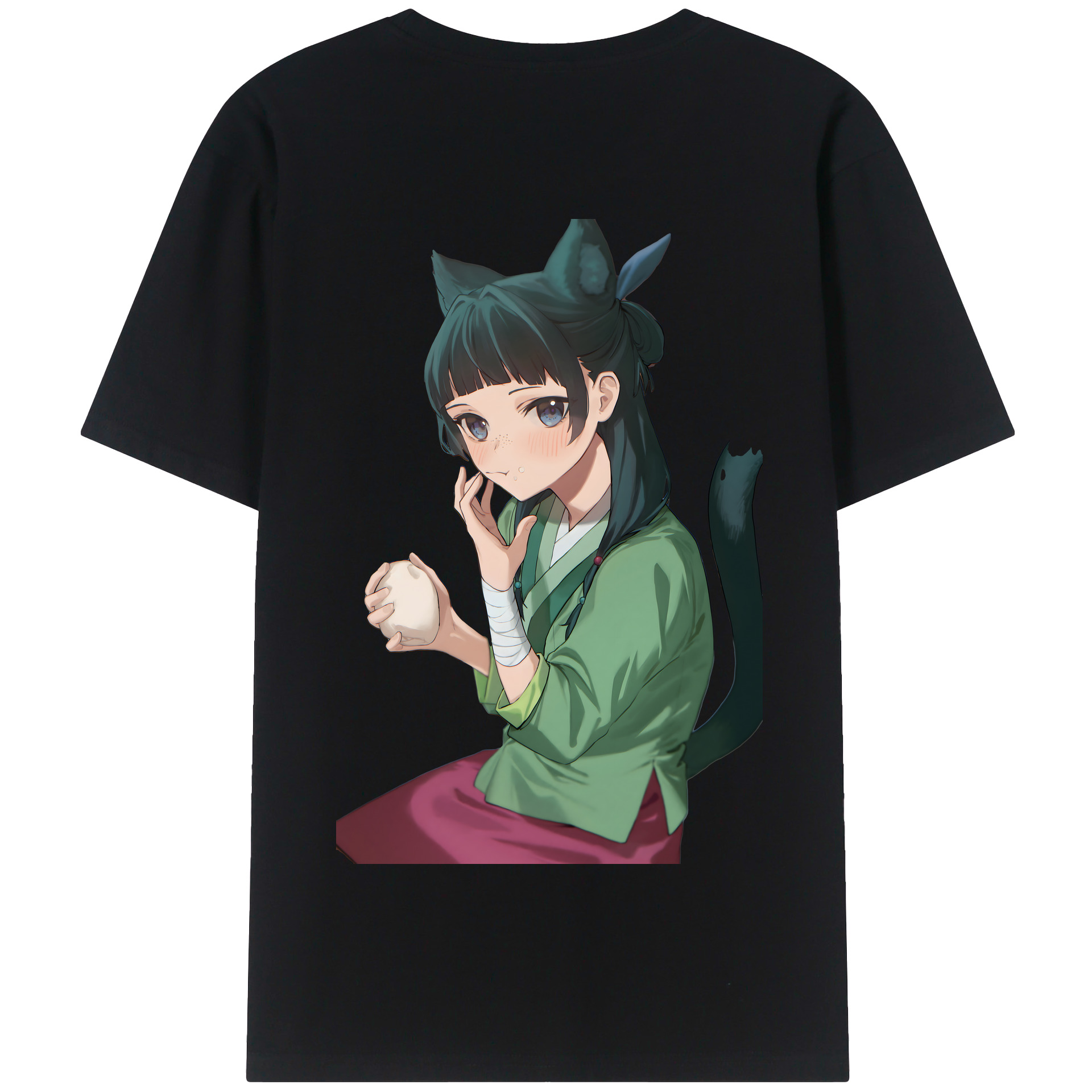 （画像用） 薬屋のひとりごと The Apothecary Diaries 綿100％半袖Tシャツ（背面プリント）