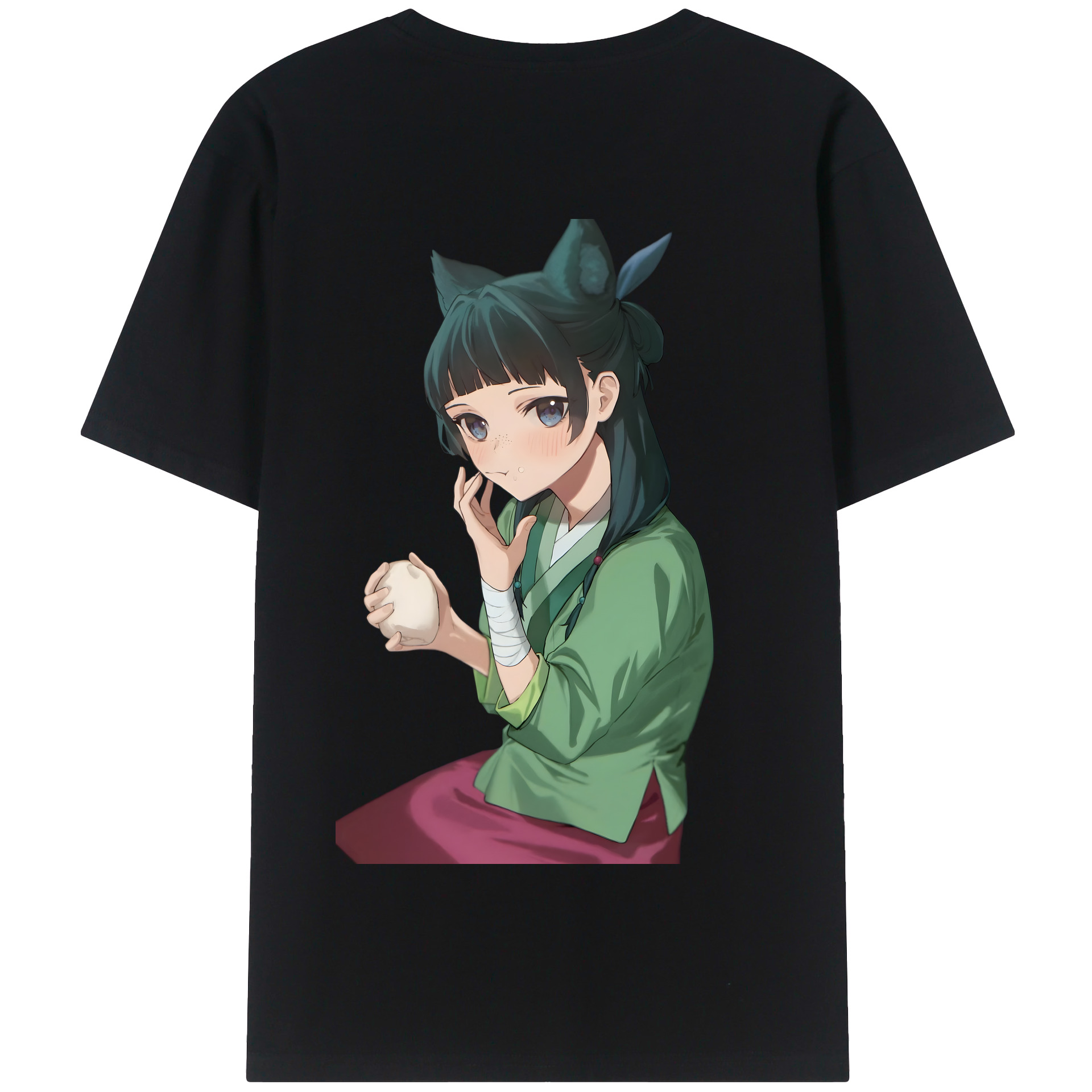 （画像用） 薬屋のひとりごと The Apothecary Diaries 綿100％半袖Tシャツ（背面プリント）