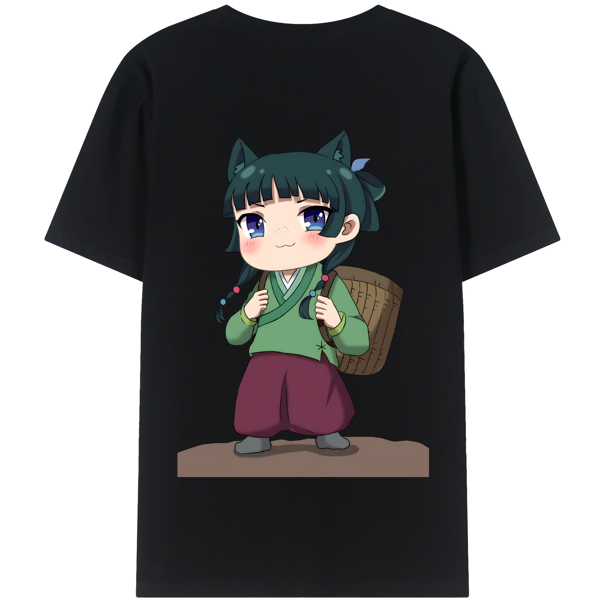 （画像用） 薬屋のひとりごと The Apothecary Diaries 綿100％半袖Tシャツ（背面プリント）