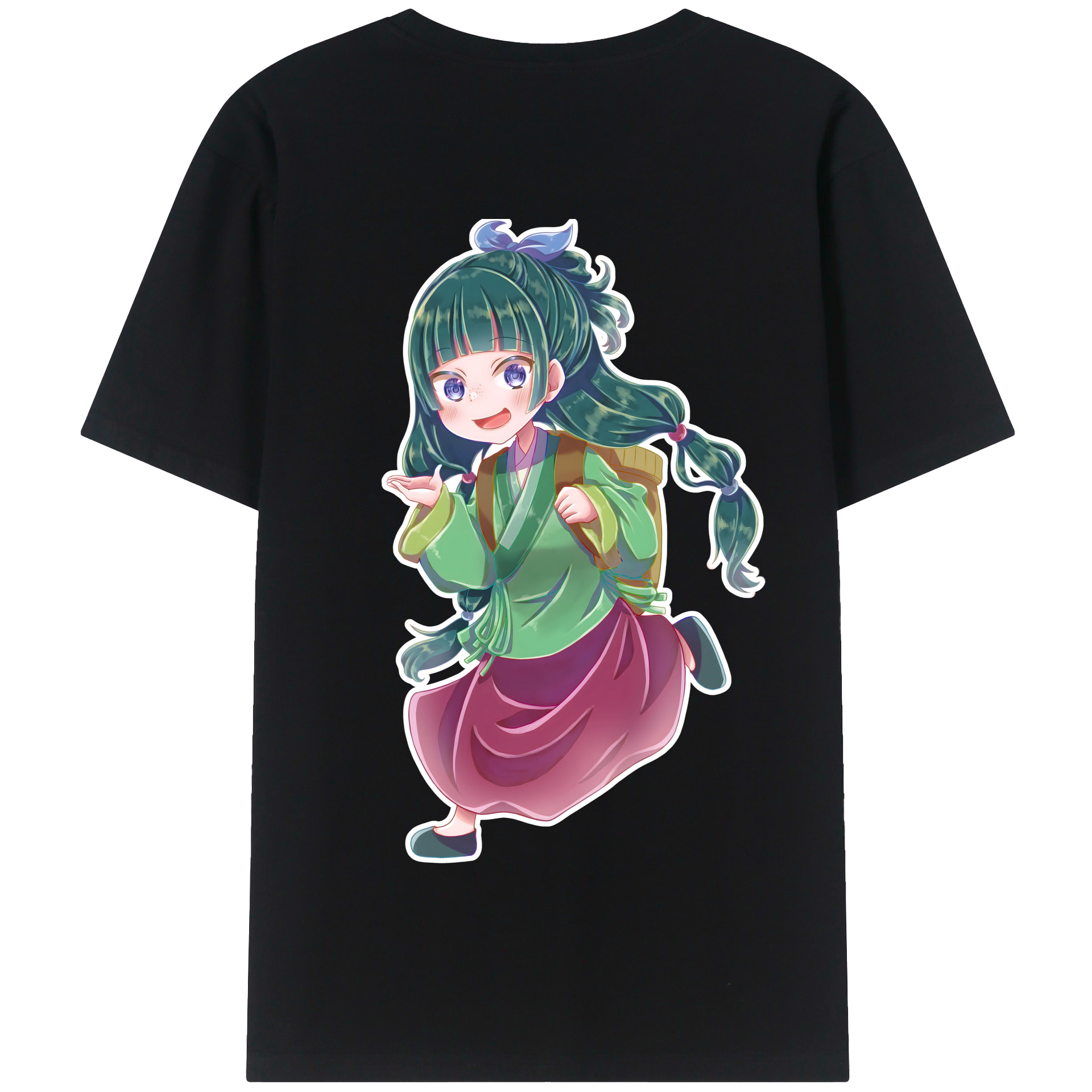 （画像用） 薬屋のひとりごと The Apothecary Diaries 綿100％半袖Tシャツ（背面プリント）