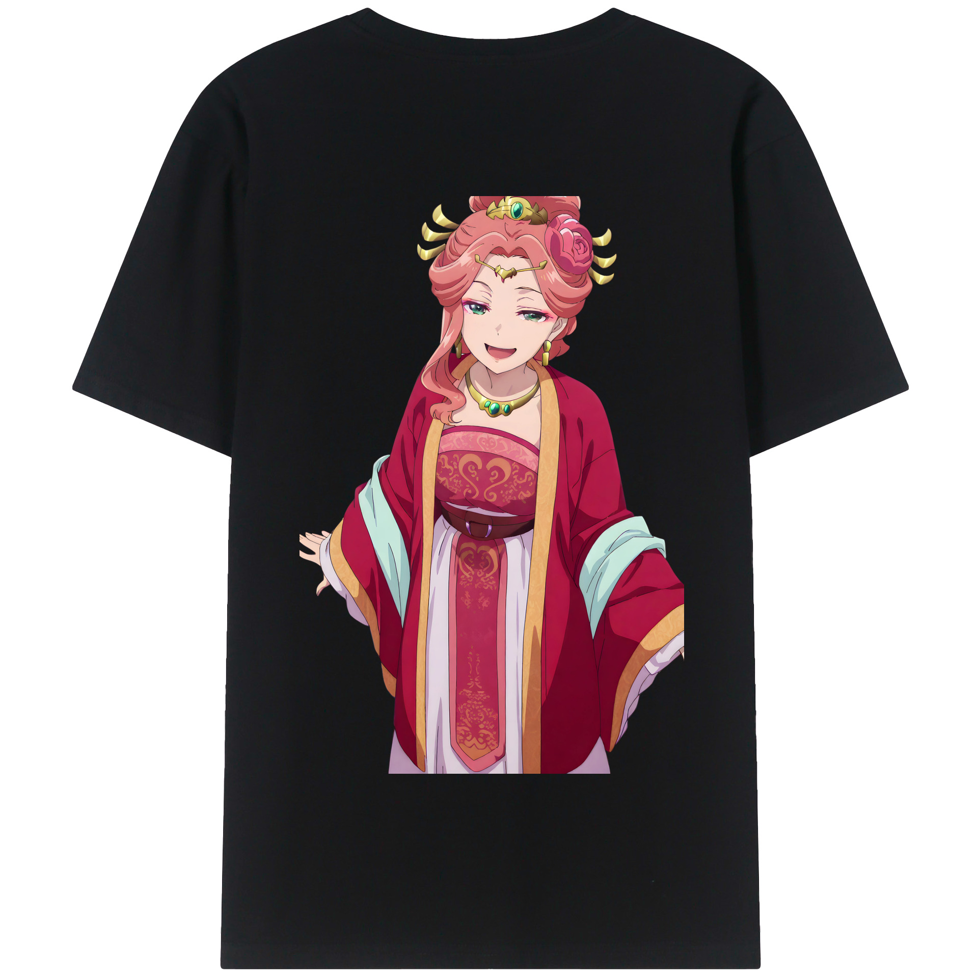 （画像用） 薬屋のひとりごと The Apothecary Diaries 綿100％半袖Tシャツ（背面プリント）