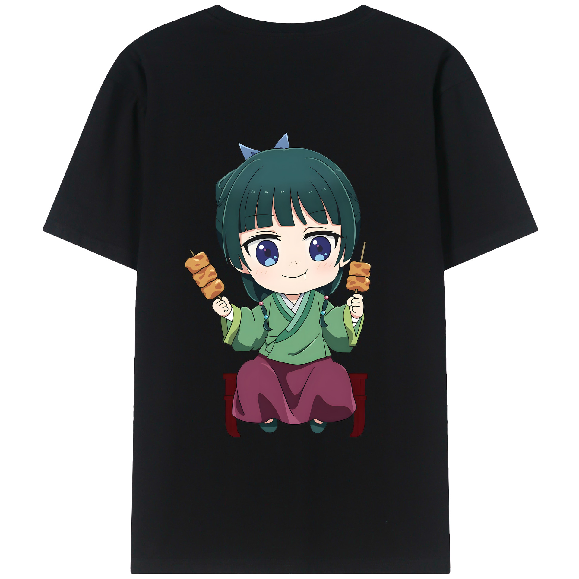 （画像用） 薬屋のひとりごと The Apothecary Diaries 綿100％半袖Tシャツ（背面プリント）