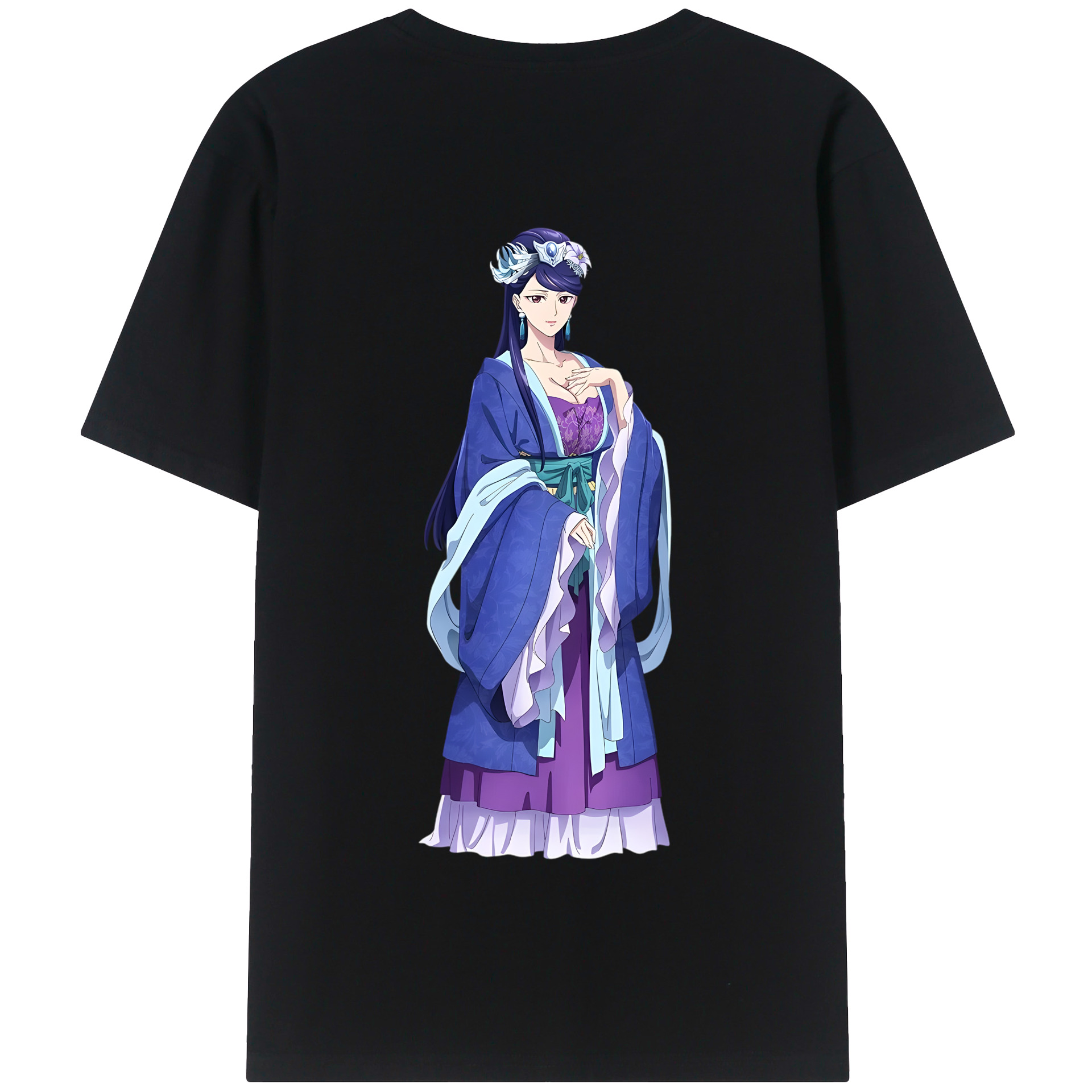 （画像用） 薬屋のひとりごと The Apothecary Diaries 綿100％半袖Tシャツ（背面プリント）