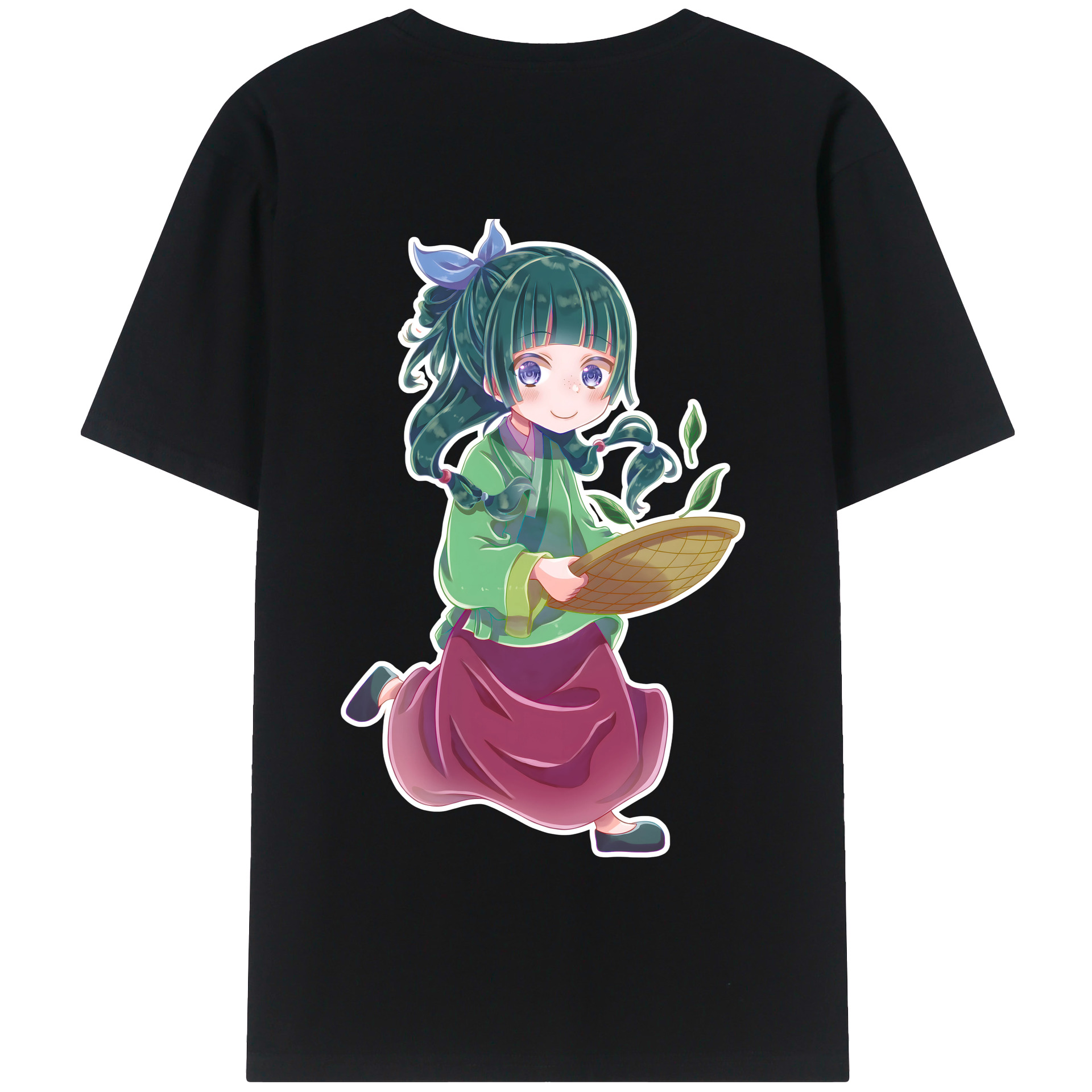 （画像用） 薬屋のひとりごと The Apothecary Diaries 綿100％半袖Tシャツ（背面プリント）