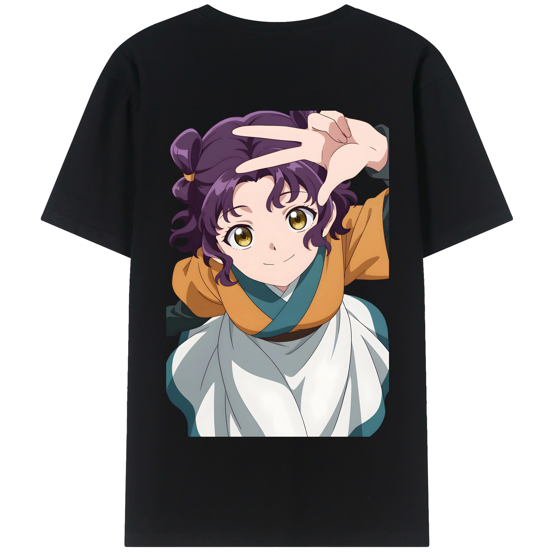 （画像用） 薬屋のひとりごと The Apothecary Diaries 綿100％半袖Tシャツ（背面プリント）