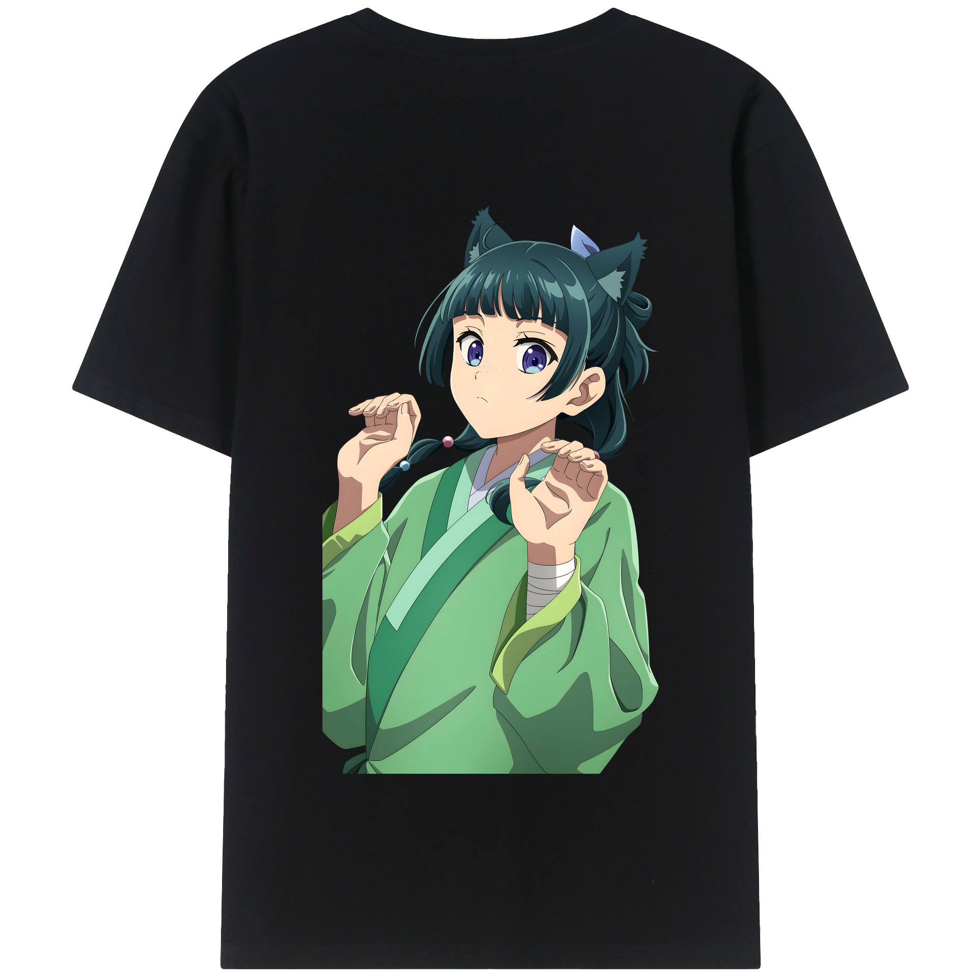 （画像用） 薬屋のひとりごと The Apothecary Diaries 綿100％半袖Tシャツ（背面プリント）