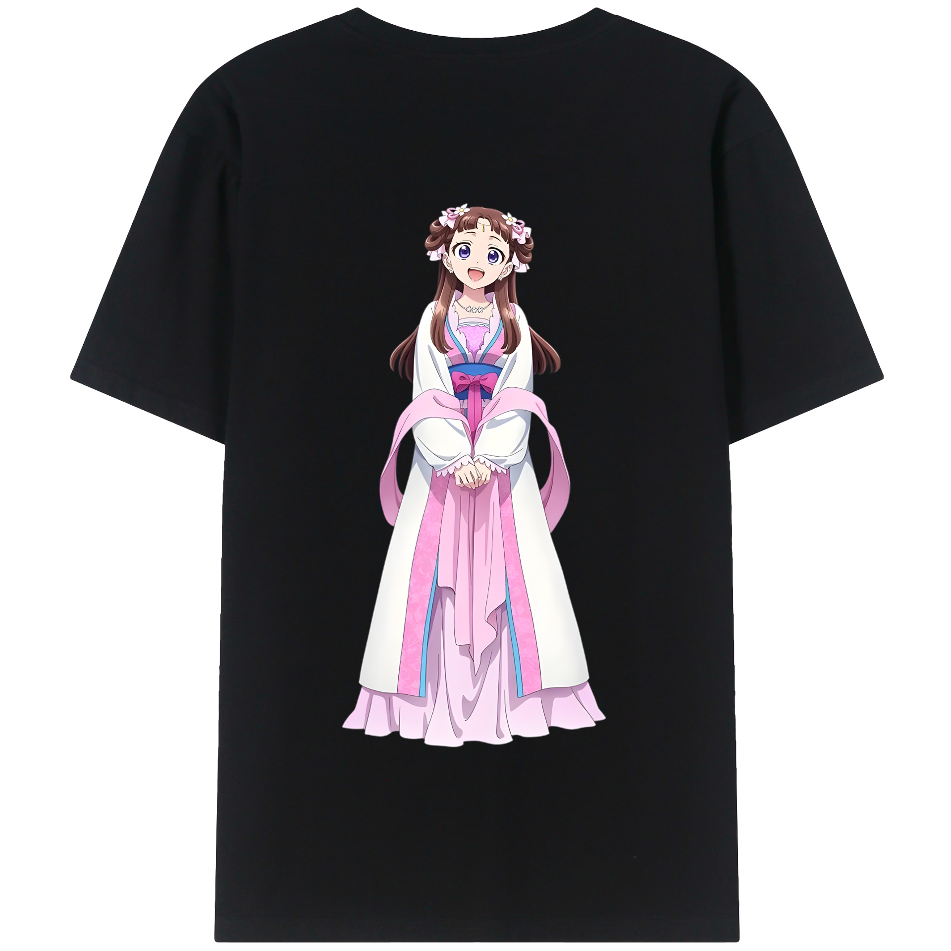 （画像用） 薬屋のひとりごと The Apothecary Diaries 綿100％半袖Tシャツ（背面プリント）