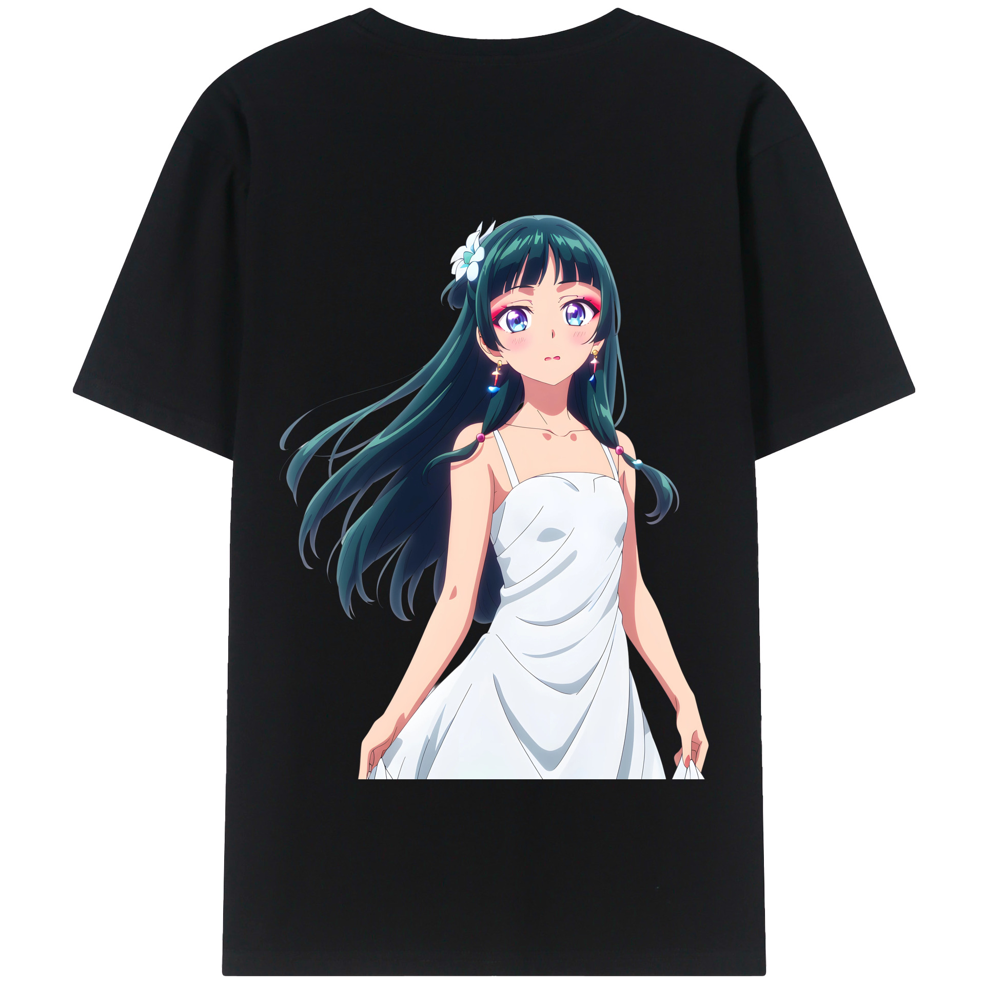 （画像用） 薬屋のひとりごと The Apothecary Diaries 綿100％半袖Tシャツ（背面プリント）