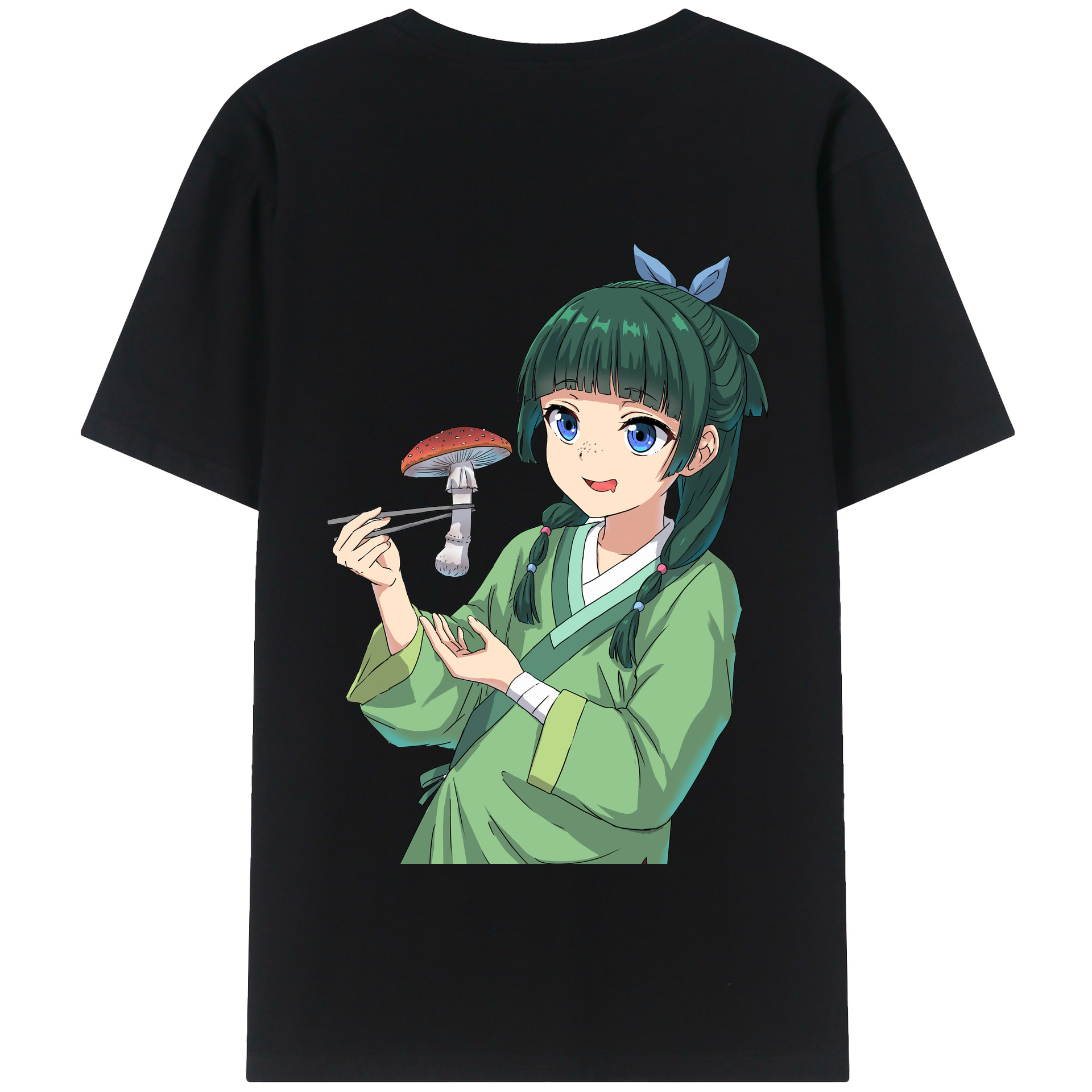 （画像用） 薬屋のひとりごと The Apothecary Diaries 綿100％半袖Tシャツ（背面プリント）