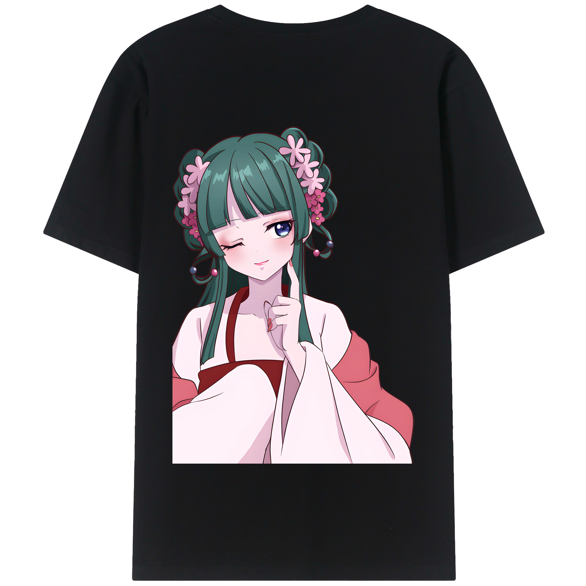 （画像用） 薬屋のひとりごと The Apothecary Diaries 綿100％半袖Tシャツ（背面プリント）