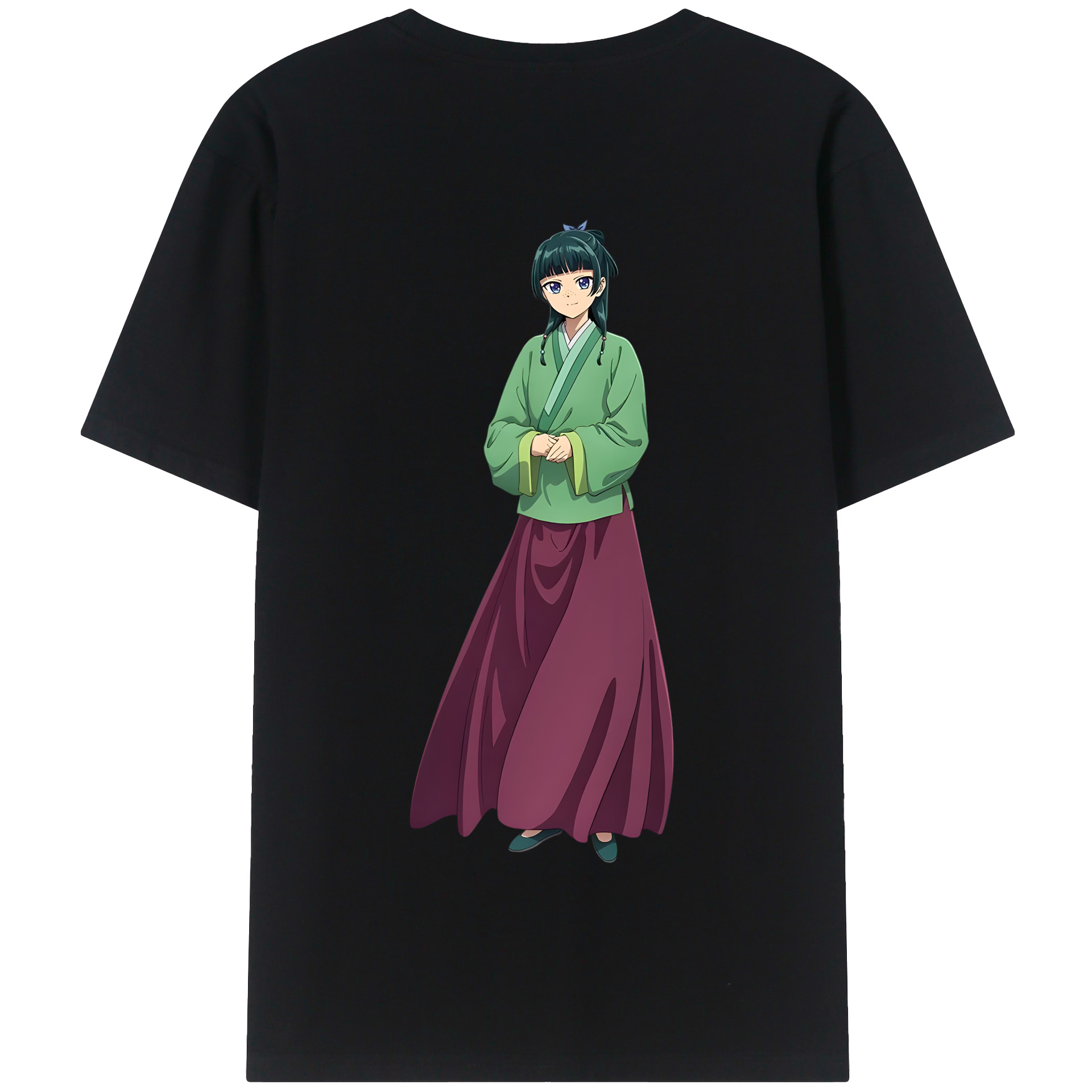 （画像用） 薬屋のひとりごと The Apothecary Diaries 綿100％半袖Tシャツ（背面プリント）