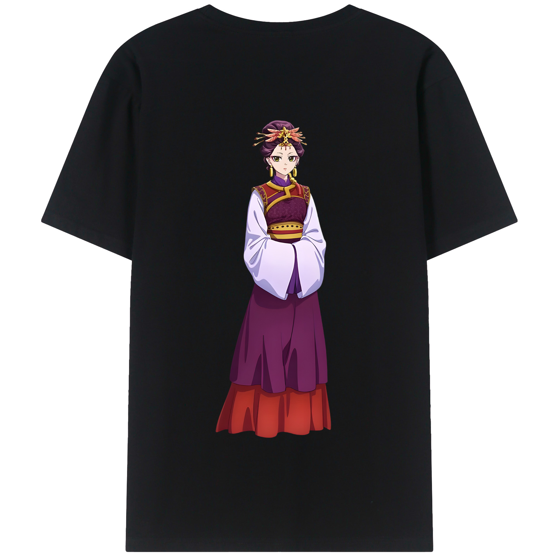 （画像用） 薬屋のひとりごと The Apothecary Diaries 綿100％半袖Tシャツ（背面プリント）