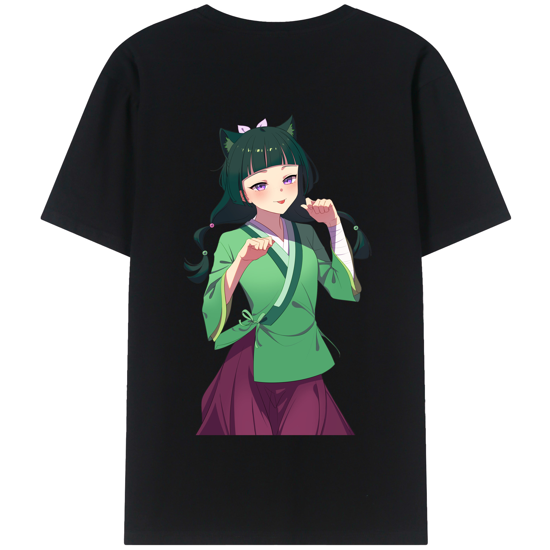 （画像用） 薬屋のひとりごと The Apothecary Diaries 綿100％半袖Tシャツ（背面プリント）