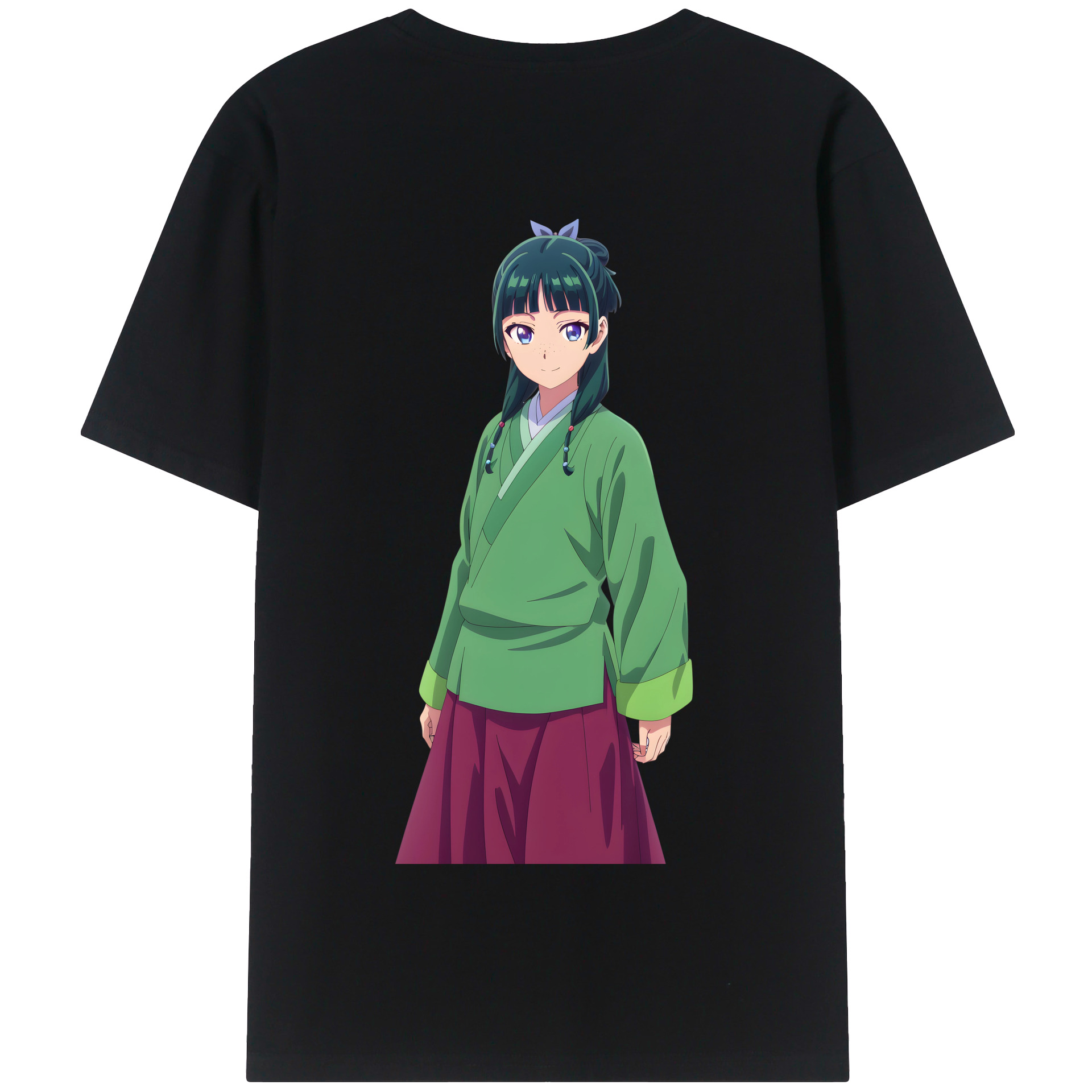 （画像用） 薬屋のひとりごと The Apothecary Diaries 綿100％半袖Tシャツ（背面プリント）