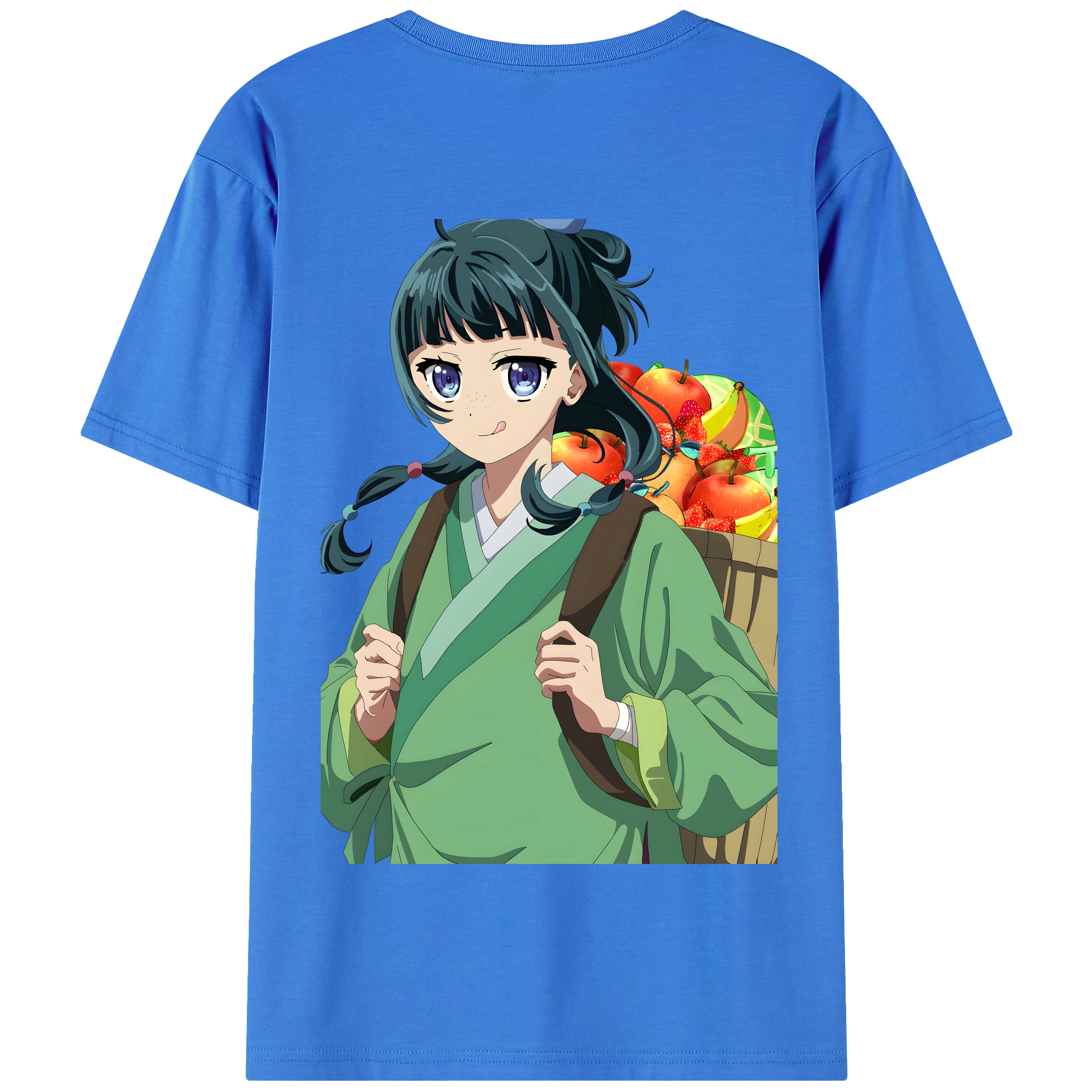 （画像用） 薬屋のひとりごと The Apothecary Diaries 綿100％半袖Tシャツ（背面プリント）