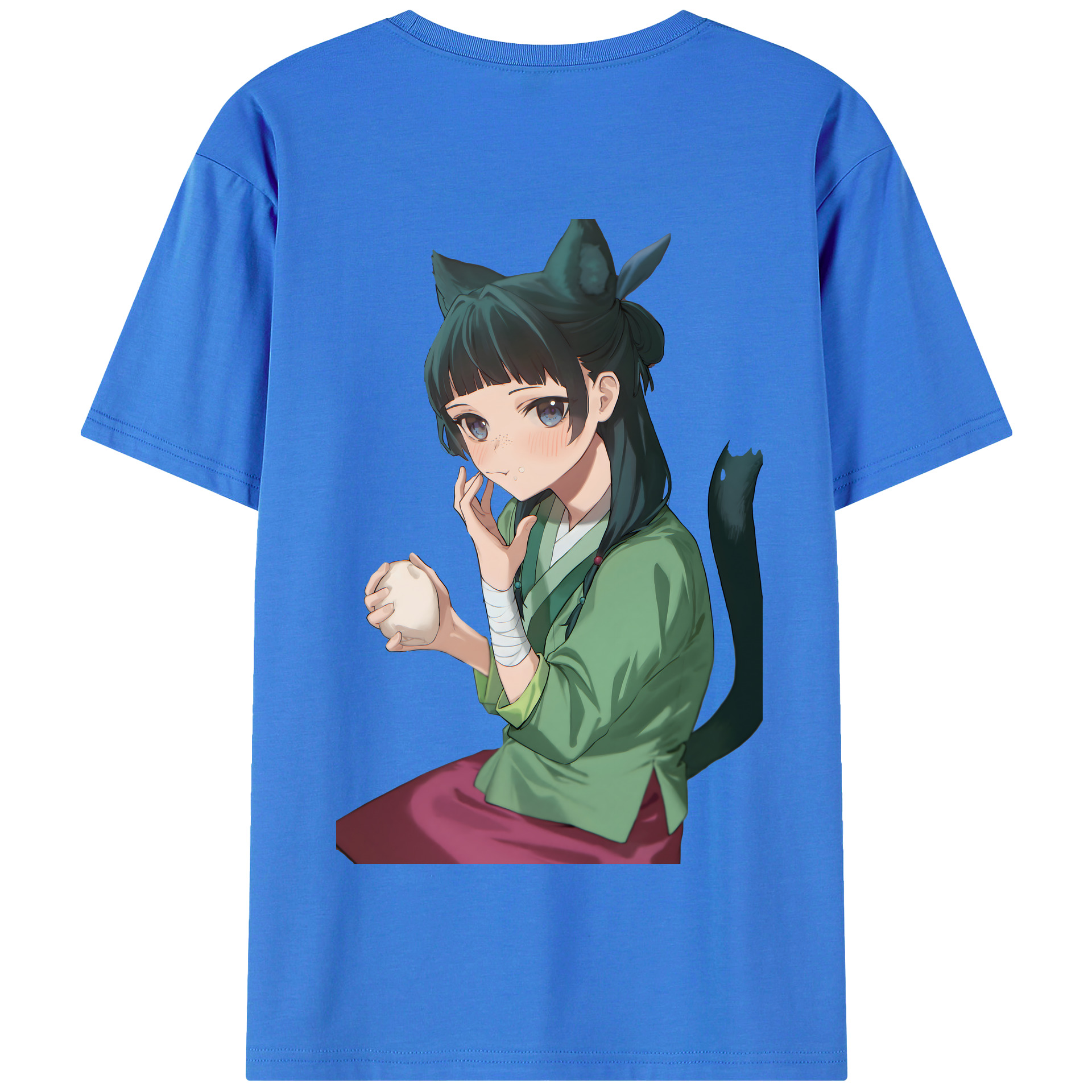 （画像用） 薬屋のひとりごと The Apothecary Diaries 綿100％半袖Tシャツ（背面プリント）