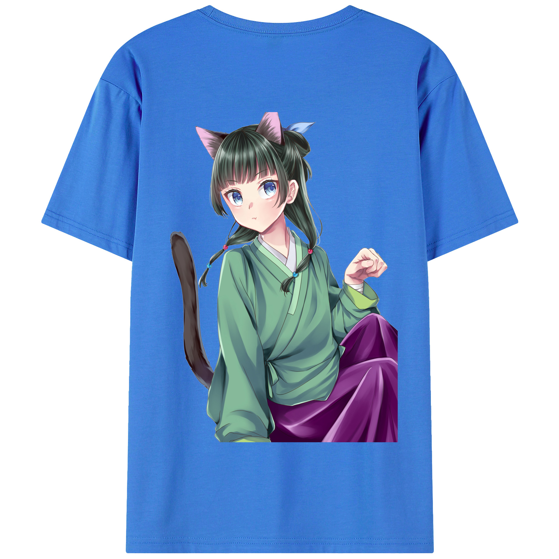 （画像用） 薬屋のひとりごと The Apothecary Diaries 綿100％半袖Tシャツ（背面プリント）