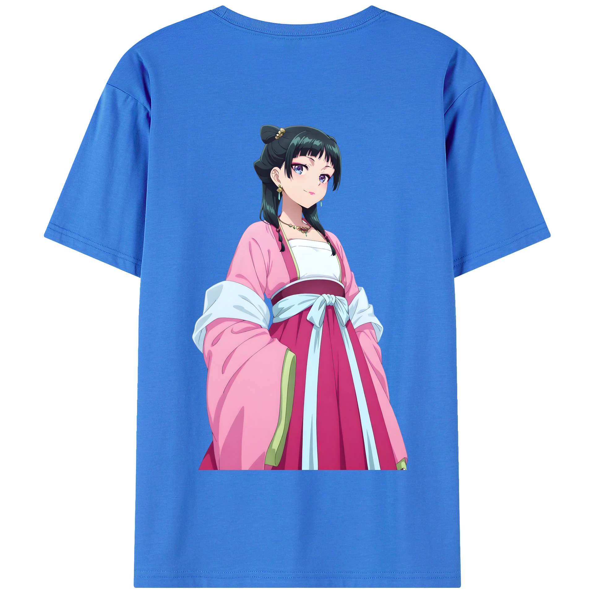 （画像用） 薬屋のひとりごと The Apothecary Diaries 綿100％半袖Tシャツ（背面プリント）
